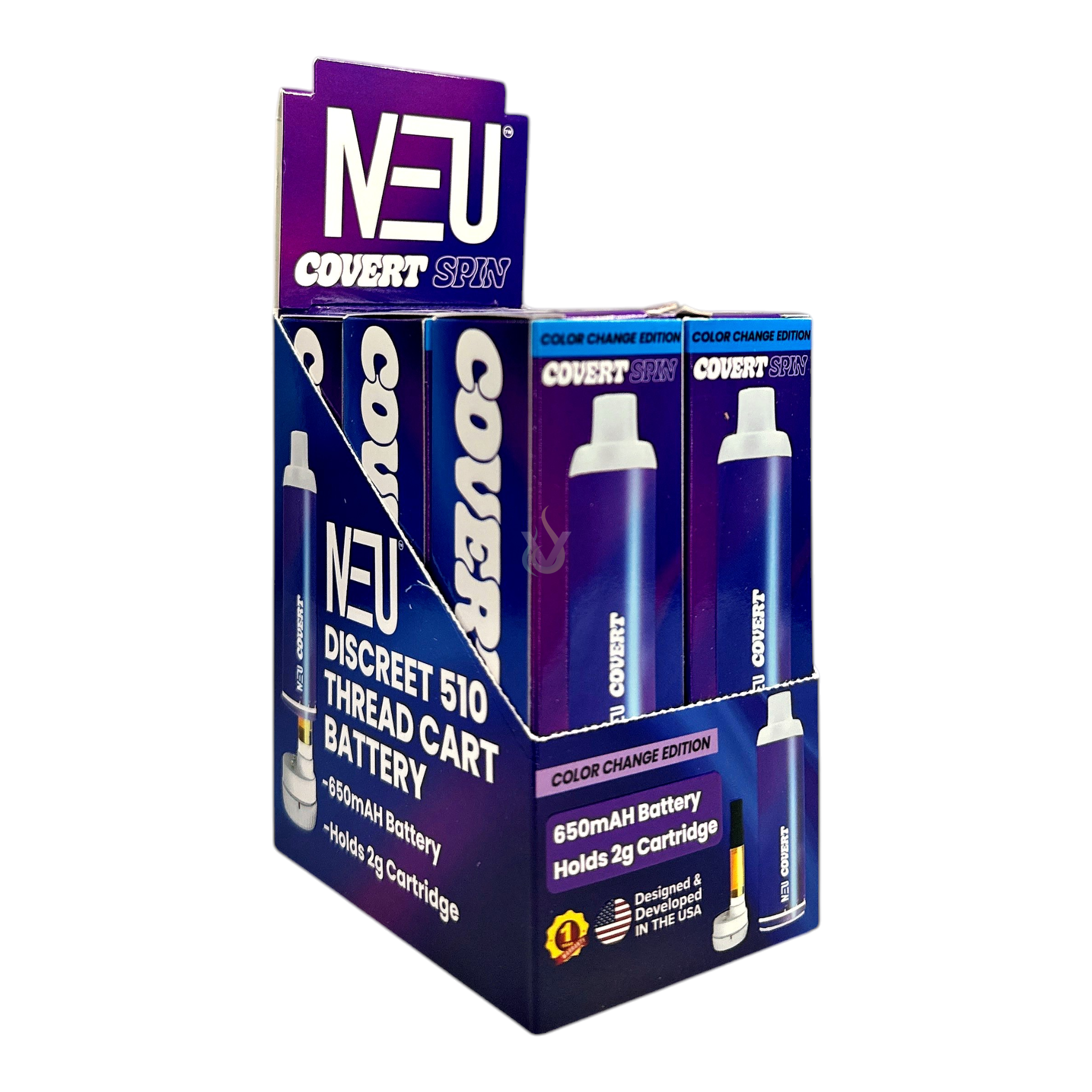 Neu Covert Spin 510 Thread Battery Wholesale - The Vapor Supplier Neu Covert Spin 510 Thread Battery Wholesale - The Vapor Supplier