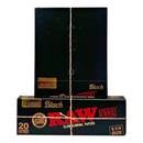 Raw Black 1 1/4 20ct Cones