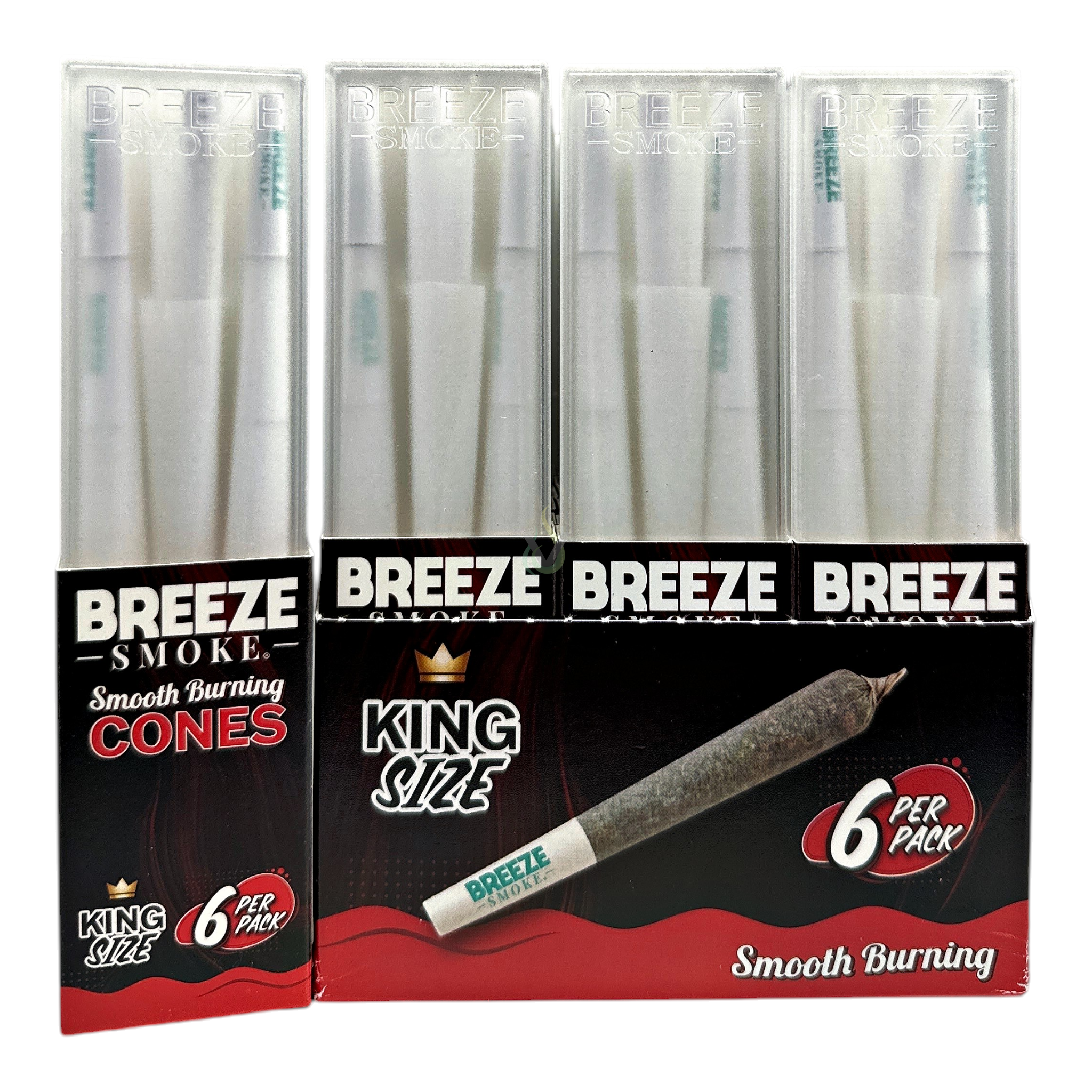 Breeze Smoke Smooth Burning King Size Cones