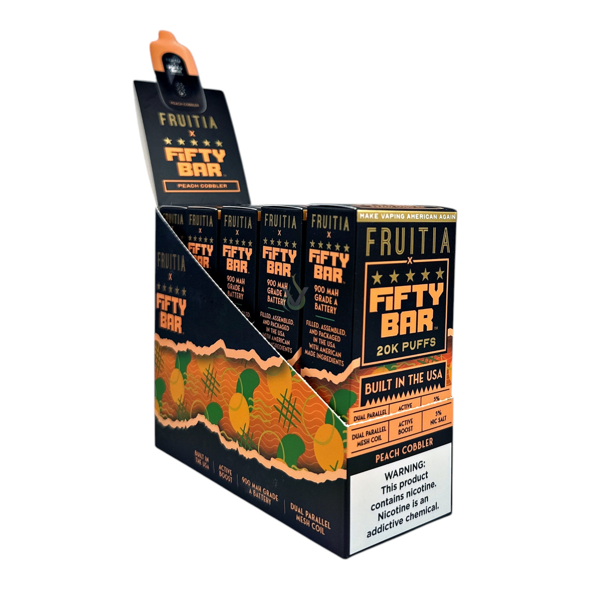 Fifty Bar 20K Puffs Disposable Vape Case