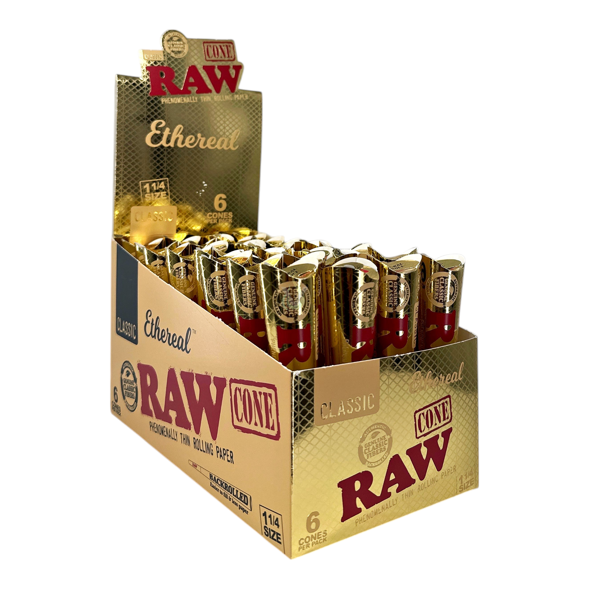 Raw Ethereal 1 1/4 Cones