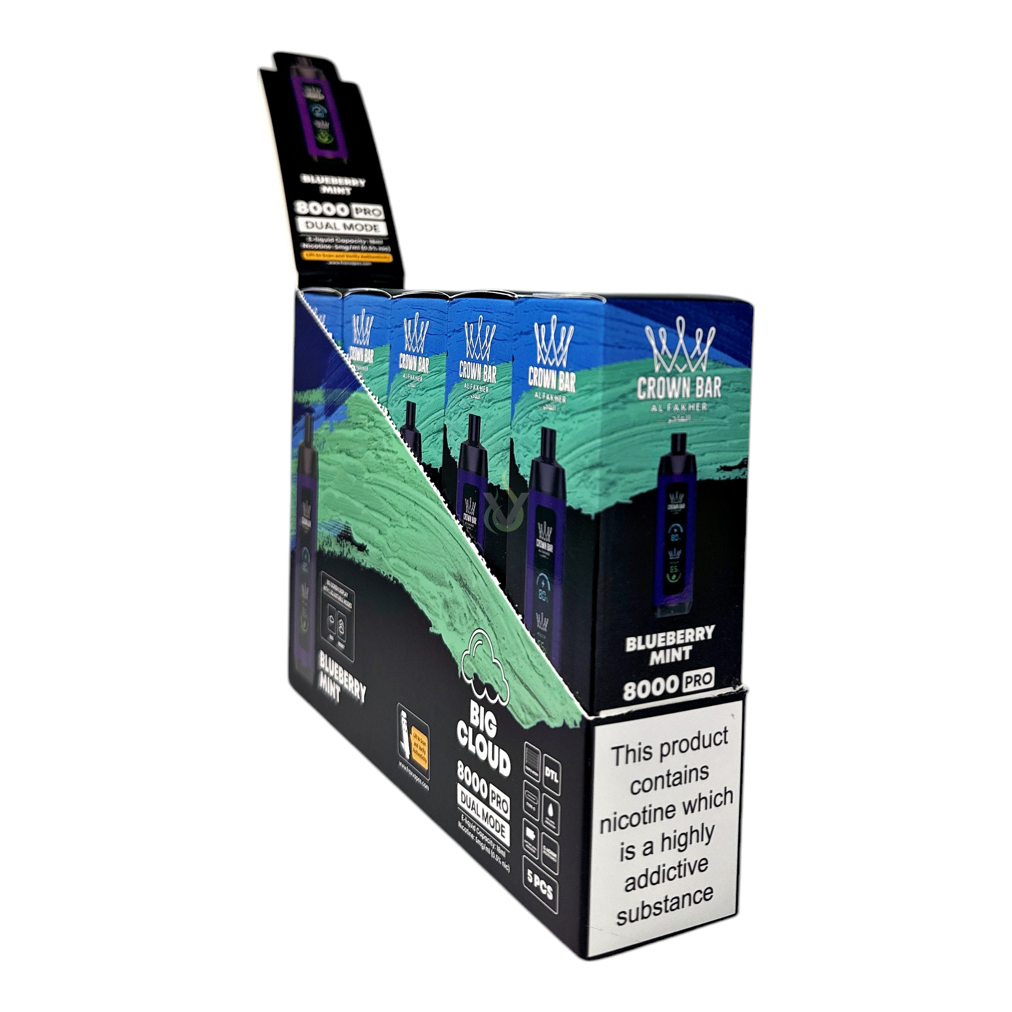Al Fakher Crown Bar 8000 Pro Disposable Vape