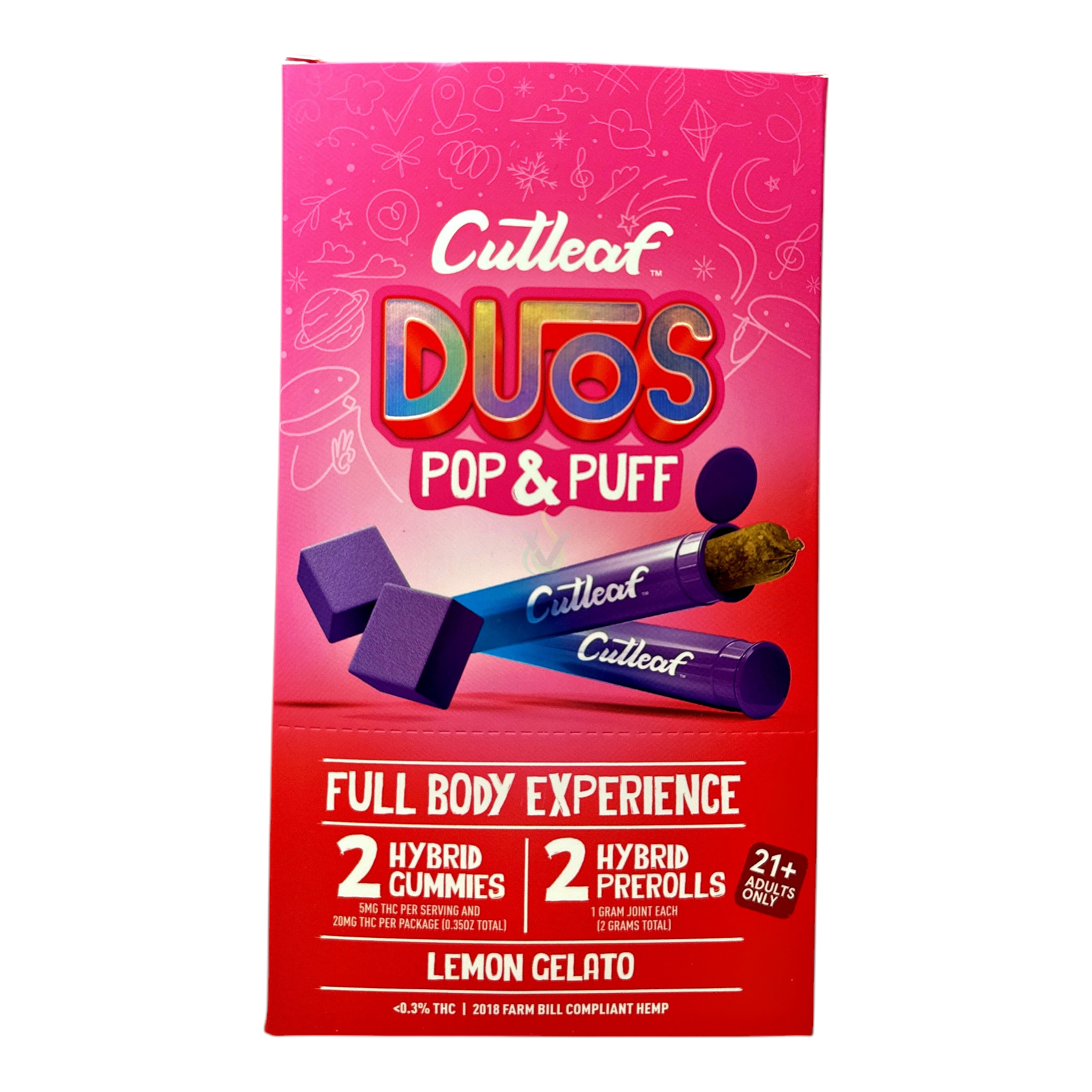 Cutleaf Duos Pop and Puff