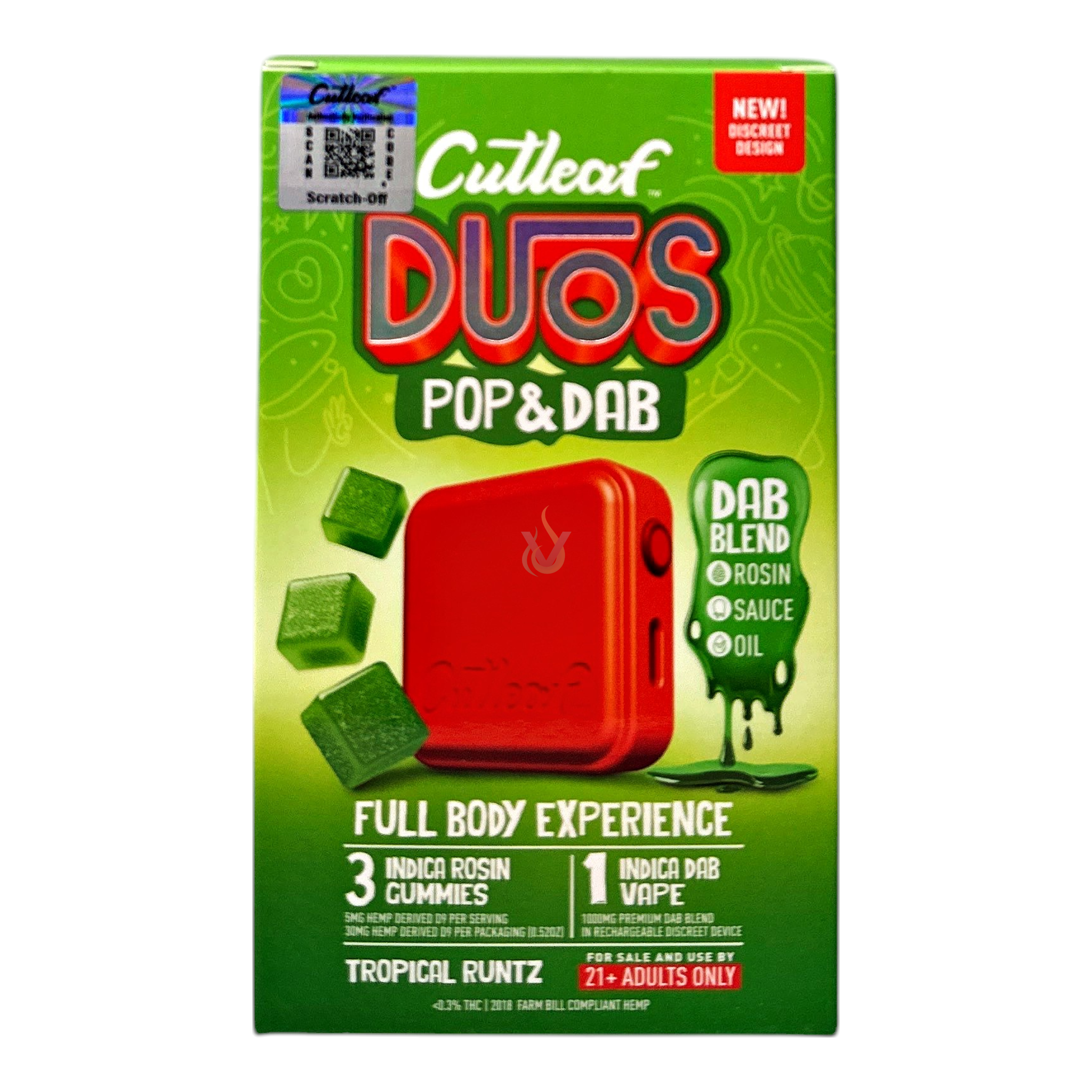 Cutleaf Duos Pop and Dab