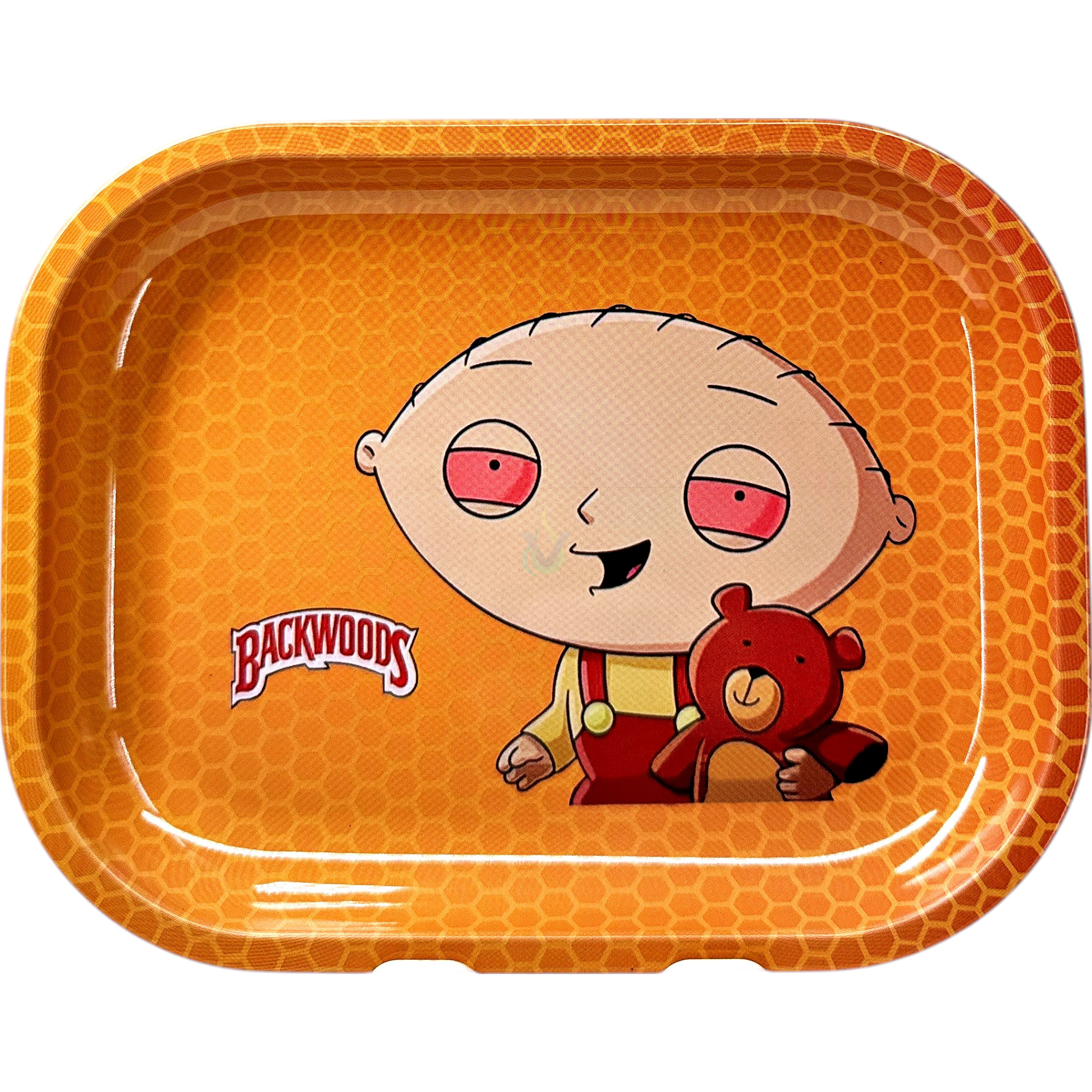 Backwoods Character Metal Small Rolling Tray