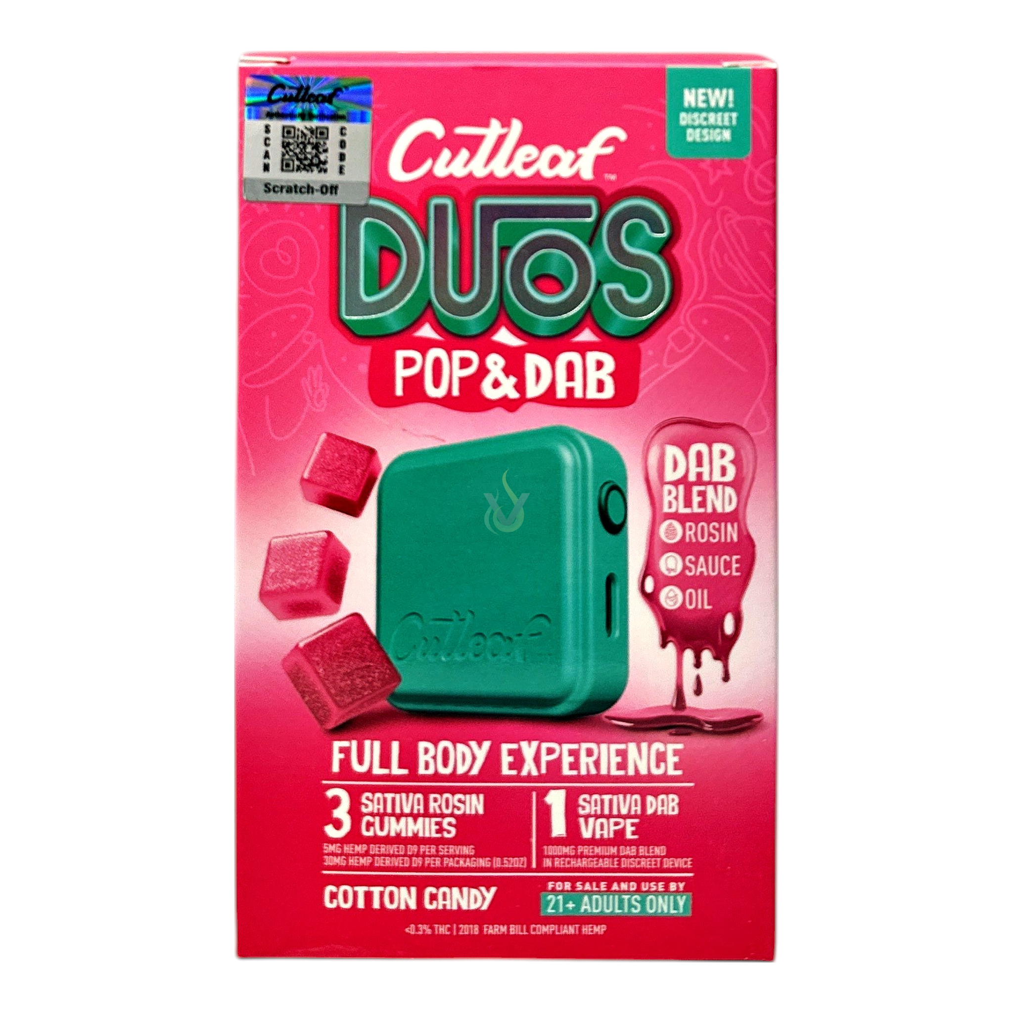 Cutleaf Duos Pop and Dab