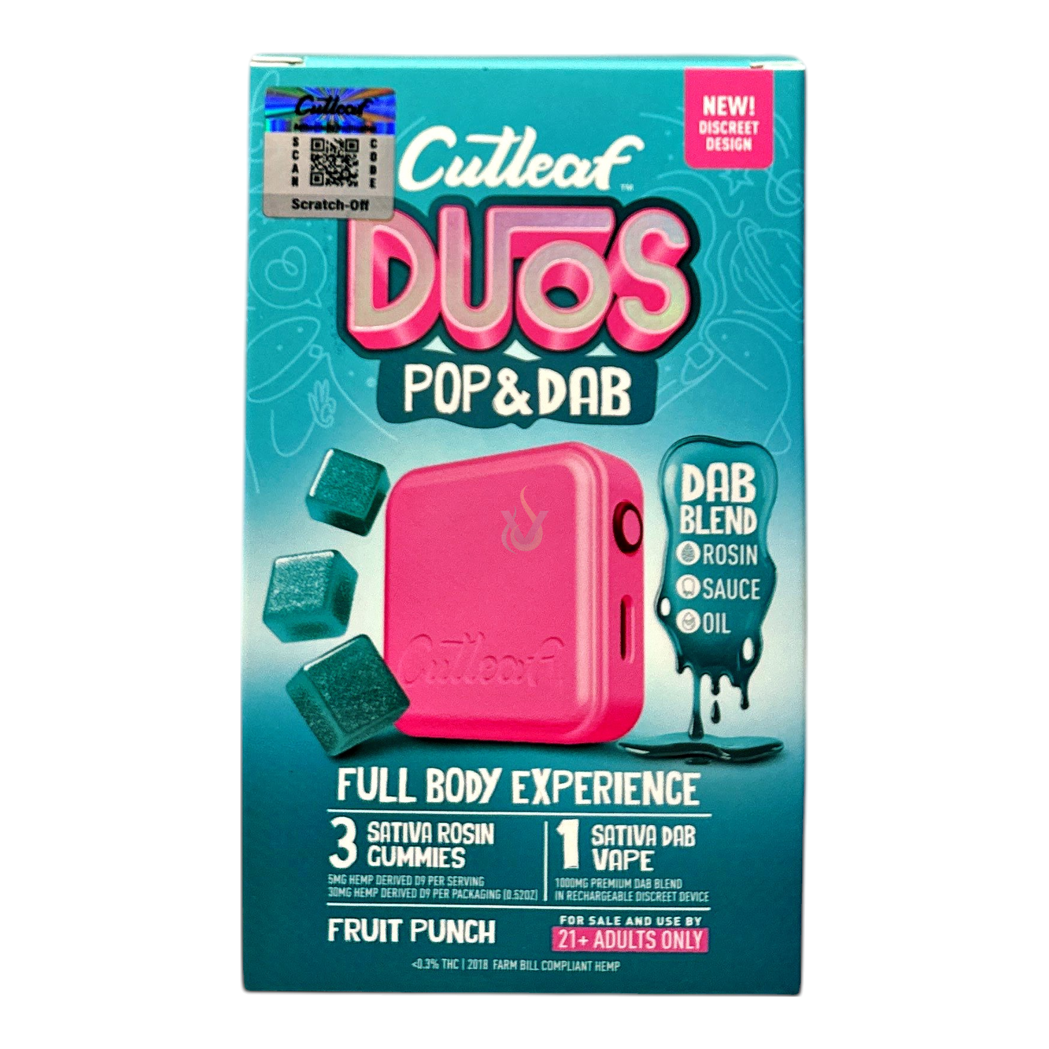 Cutleaf Duos Pop and Dab