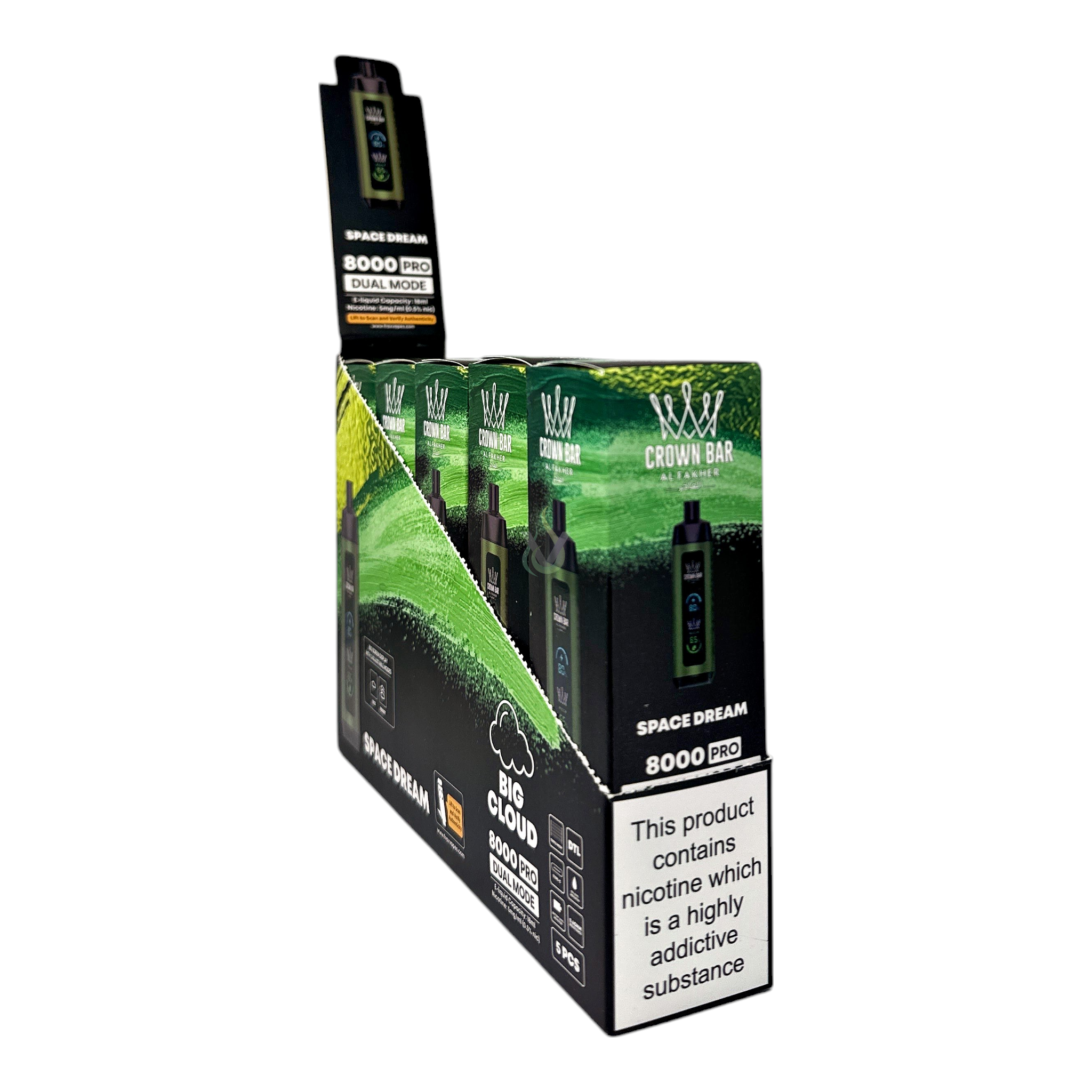 Al Fakher Crown Bar 8000 Pro Disposable Vape