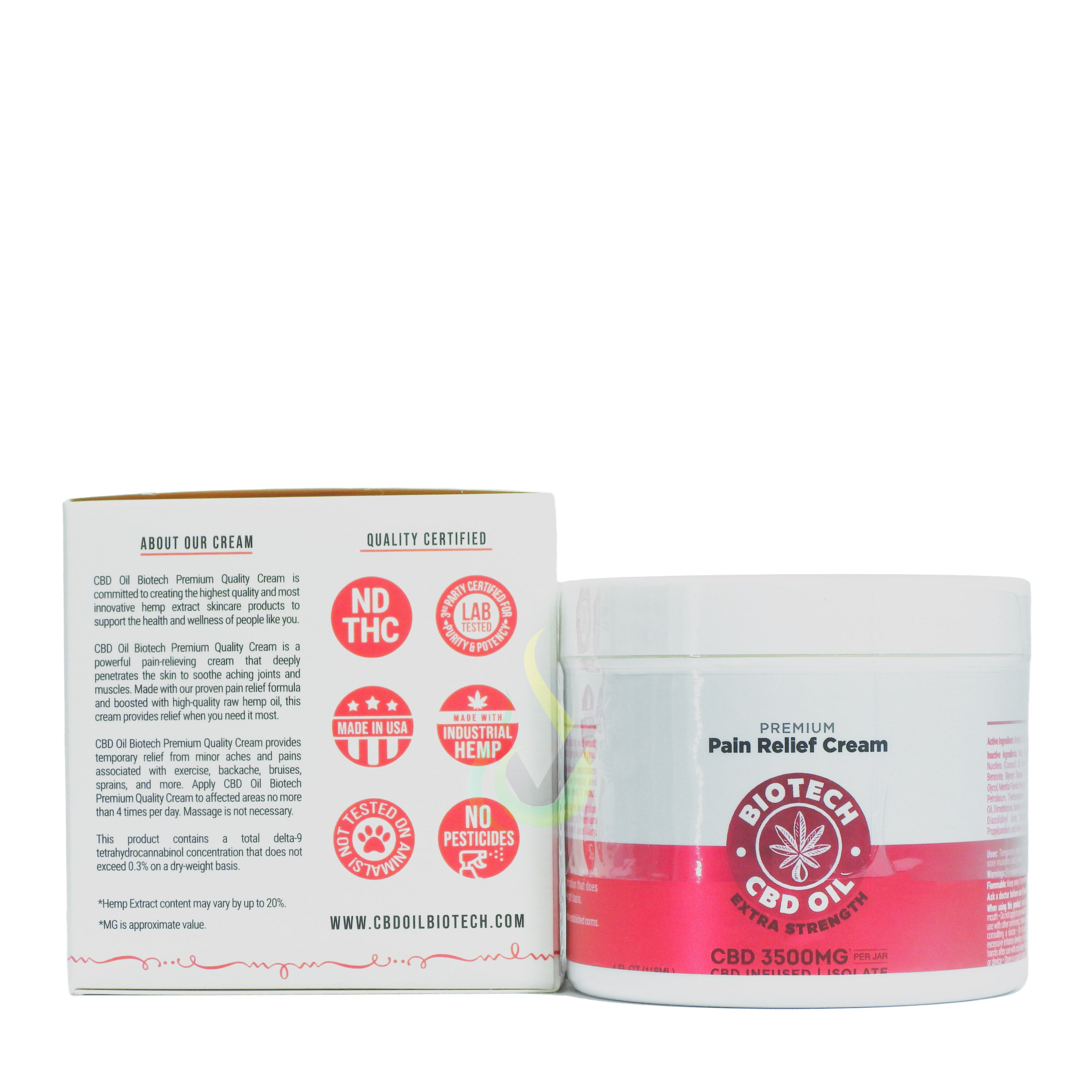 CBD Oil Biotech Cream