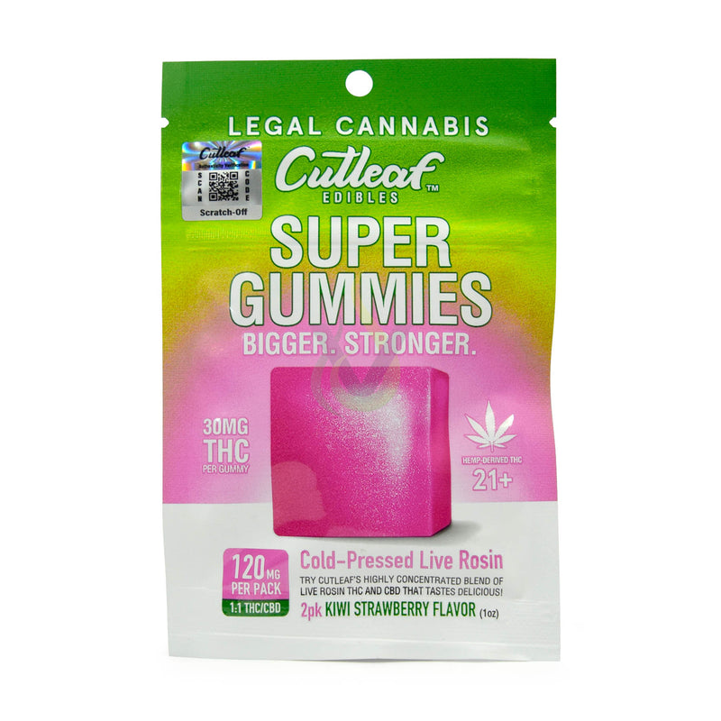 Cutleaf CBD/THC Super Gummies Case