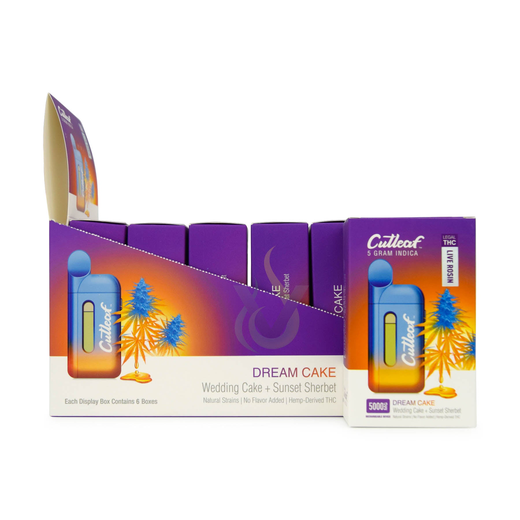 Cutleaf 5 Gram CBD/THC Disposable