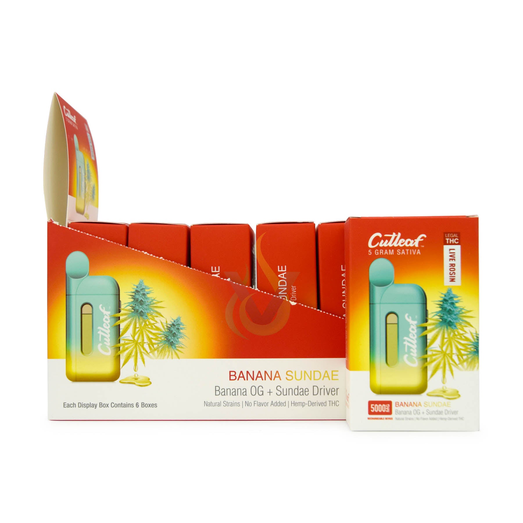 Cutleaf 5 Gram CBD/THC Disposable