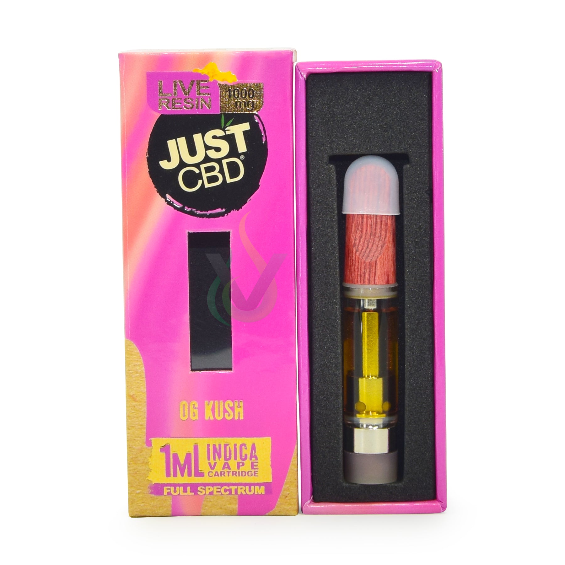 Just CBD Vape Cartridge 1000mg Case