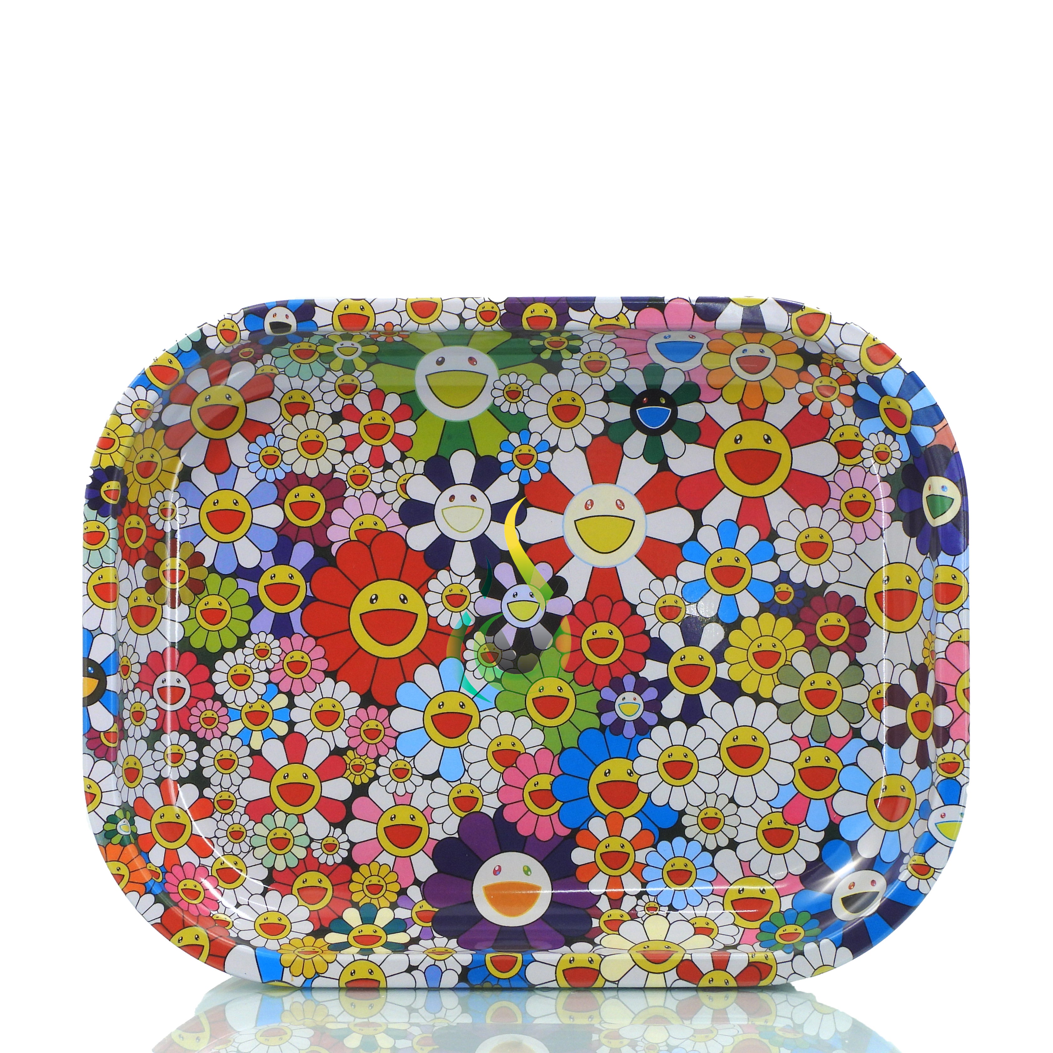 Metal Rolling Tray w/Stash Box