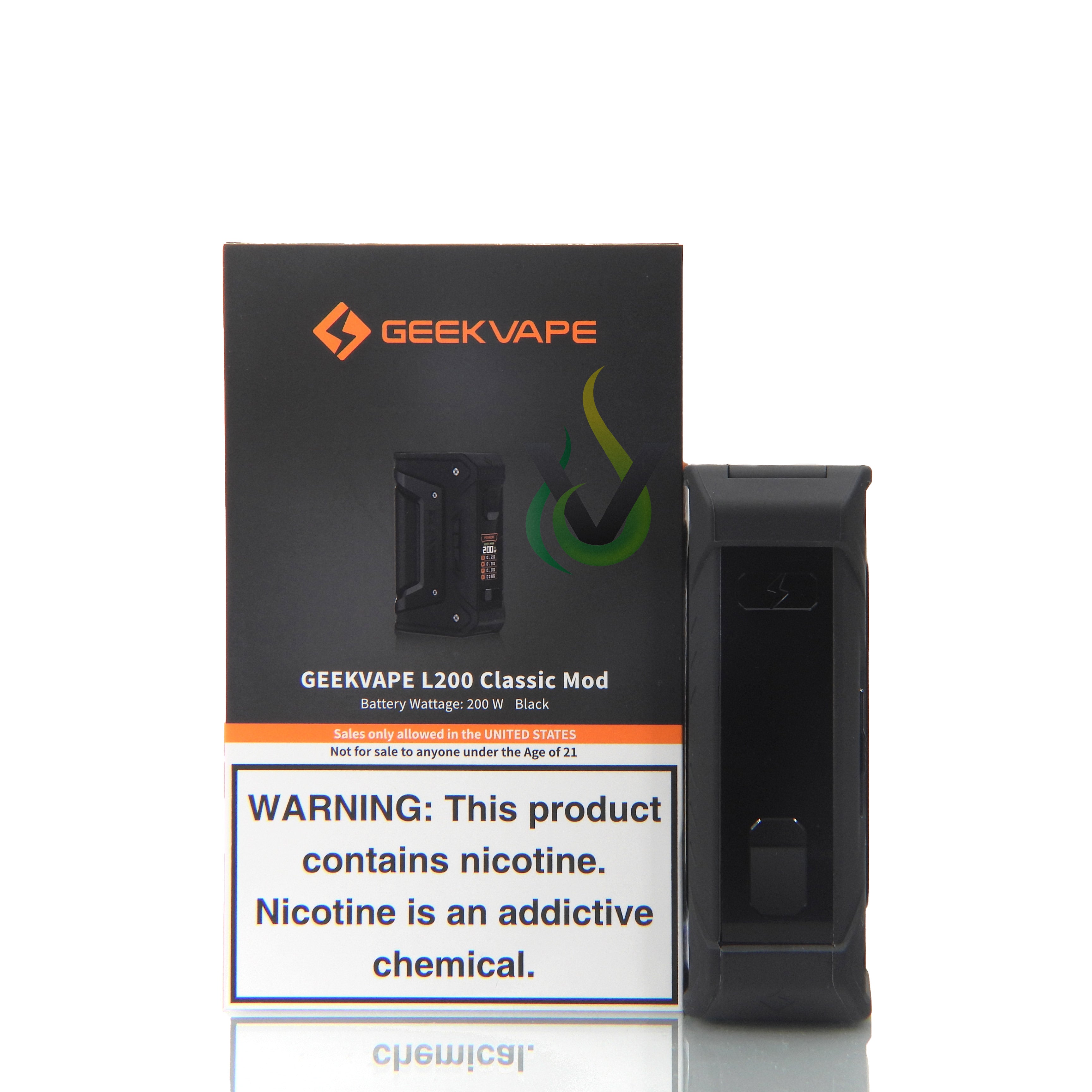 GeekVape L200 Classic Box Mod Wholesale - The Vapor Supplier GeekVape L200 Classic Box Mod Wholesale - The Vapor Supplier
