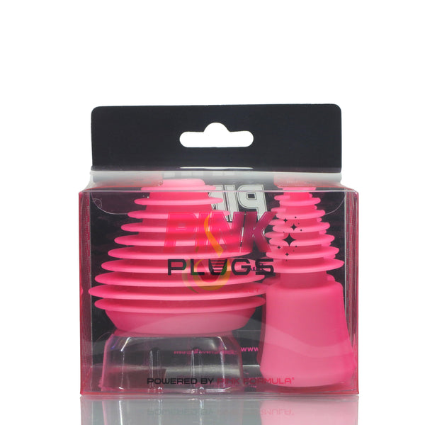Pink Formula Glass Plugs