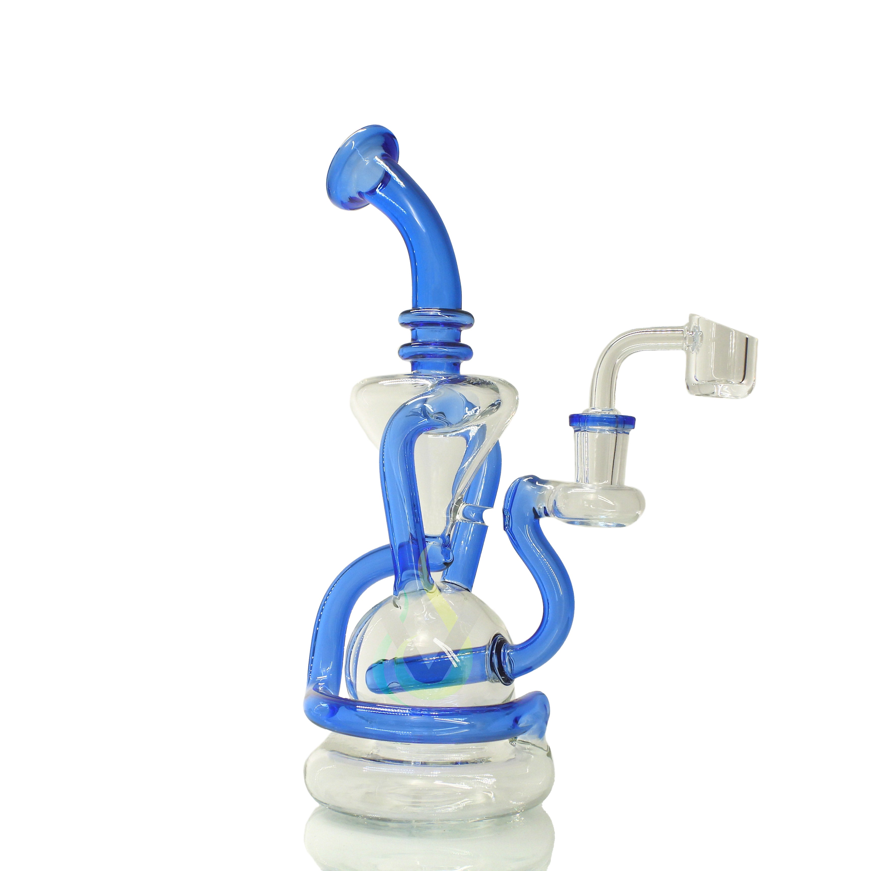 Recycler Mix Color Water Pipe
