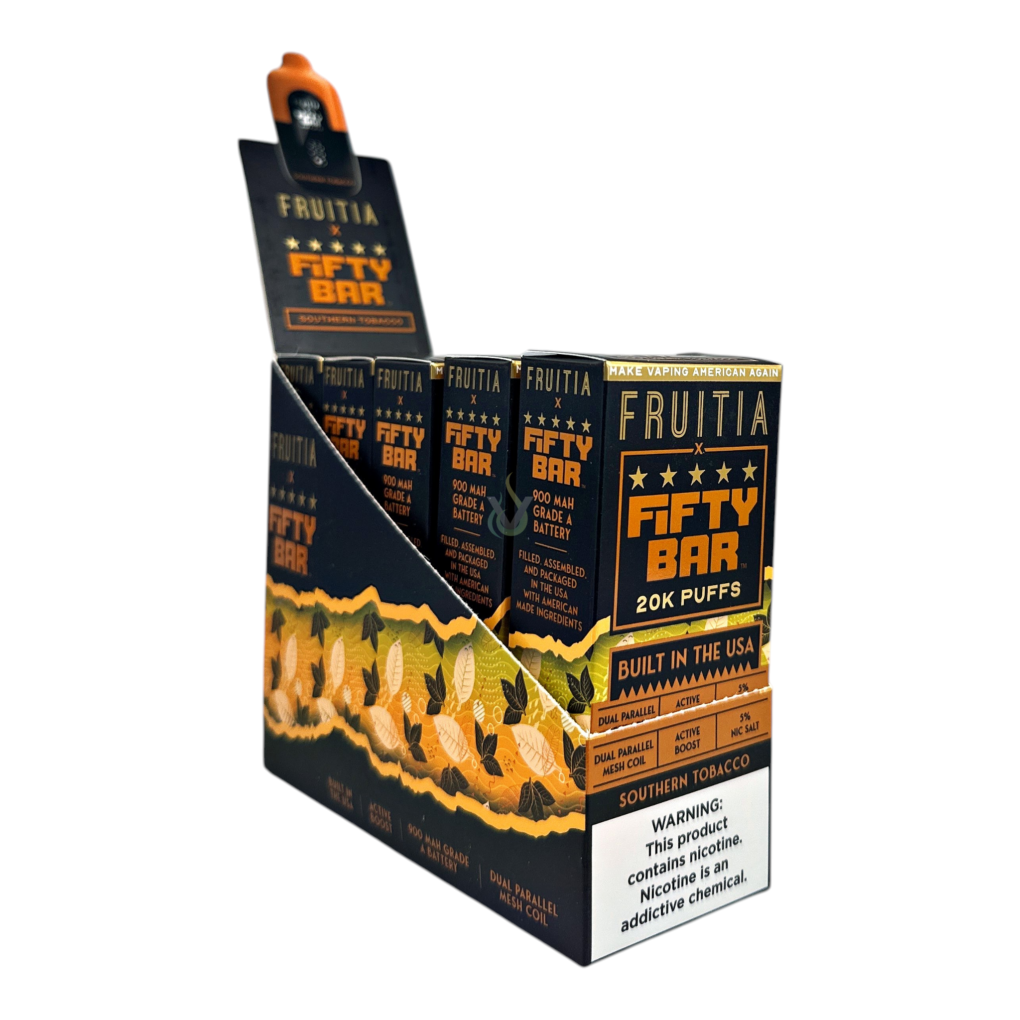 Fifty Bar 20K Puffs Disposable Vape Case