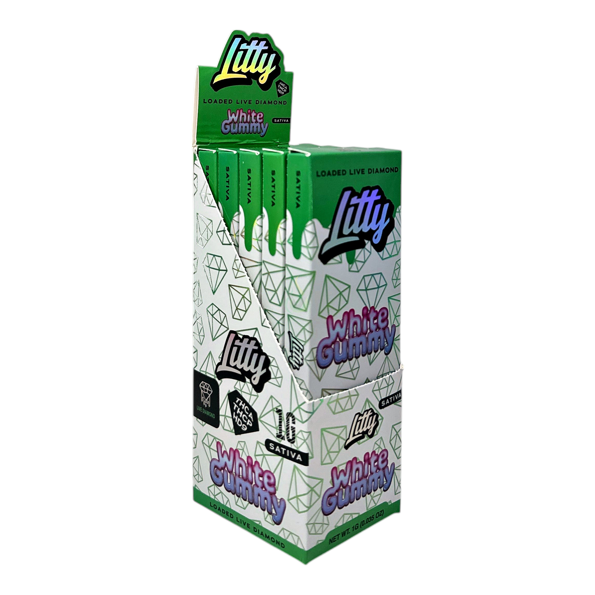 Litty THCA THCP HD9 1G Live Diamond Disposable