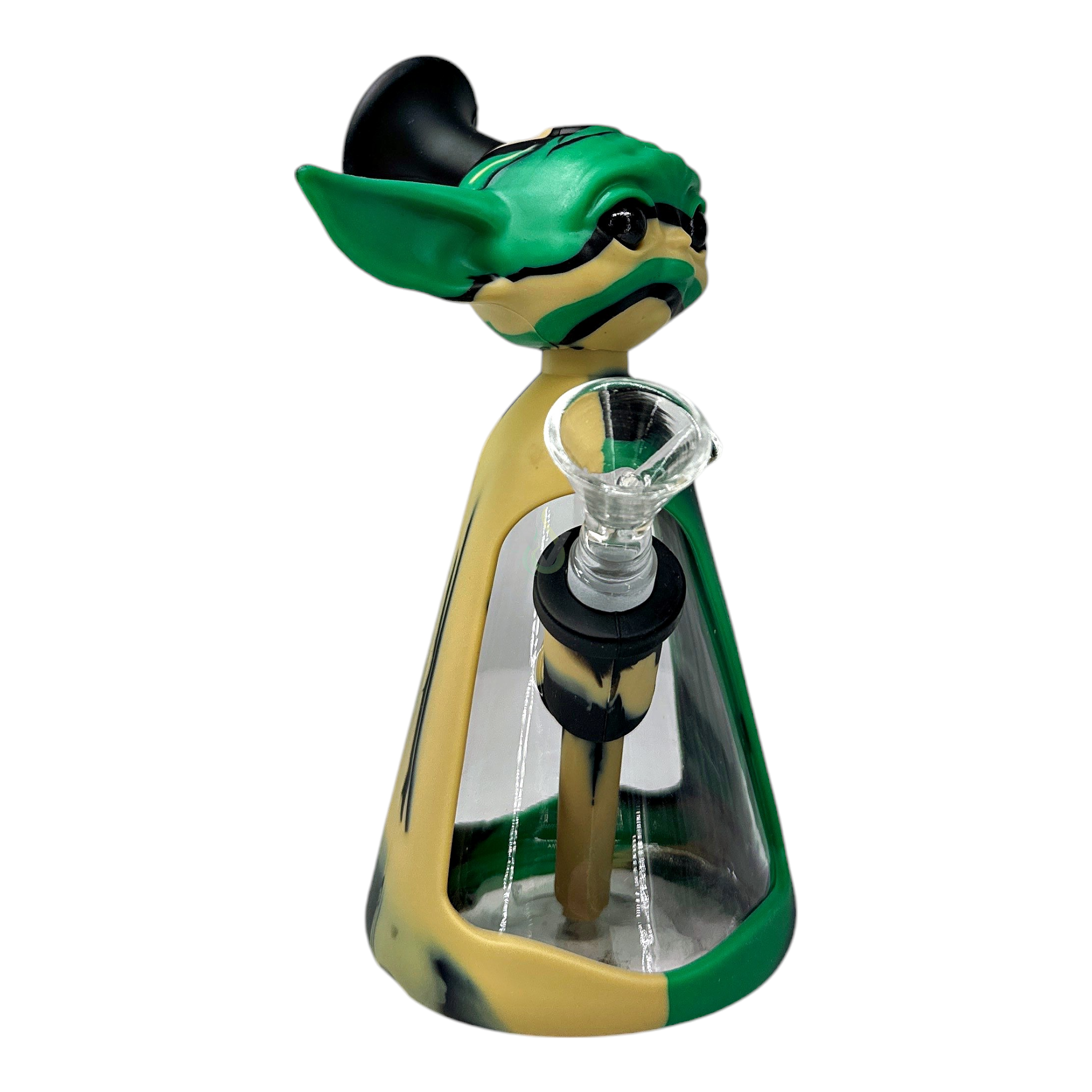 Alien Silicone Glass 7.1 Inch Water Pipe