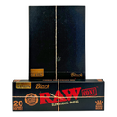 Raw Black King Size 20ct Cones
