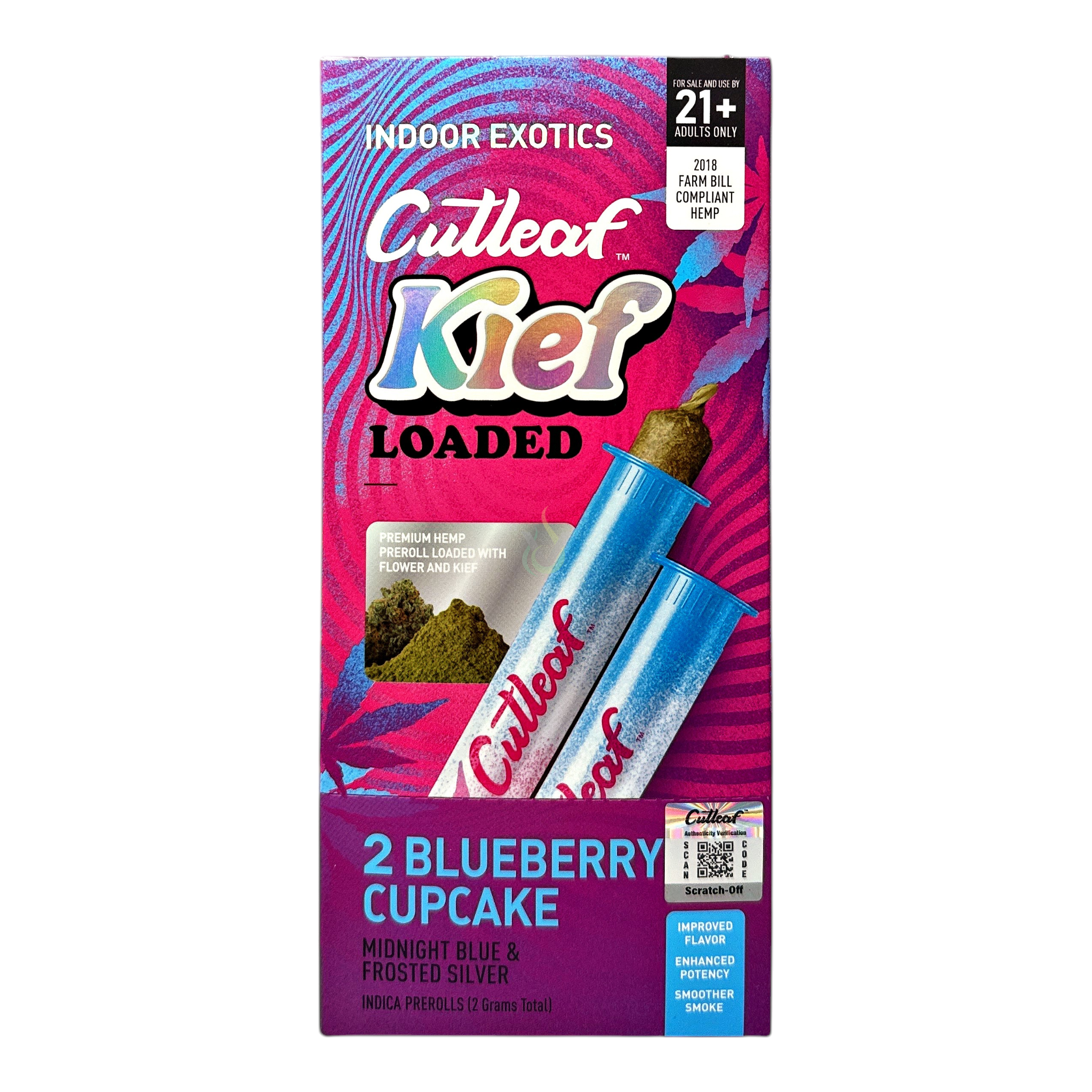 Cutleaf Kief Loaded Pre Rolls