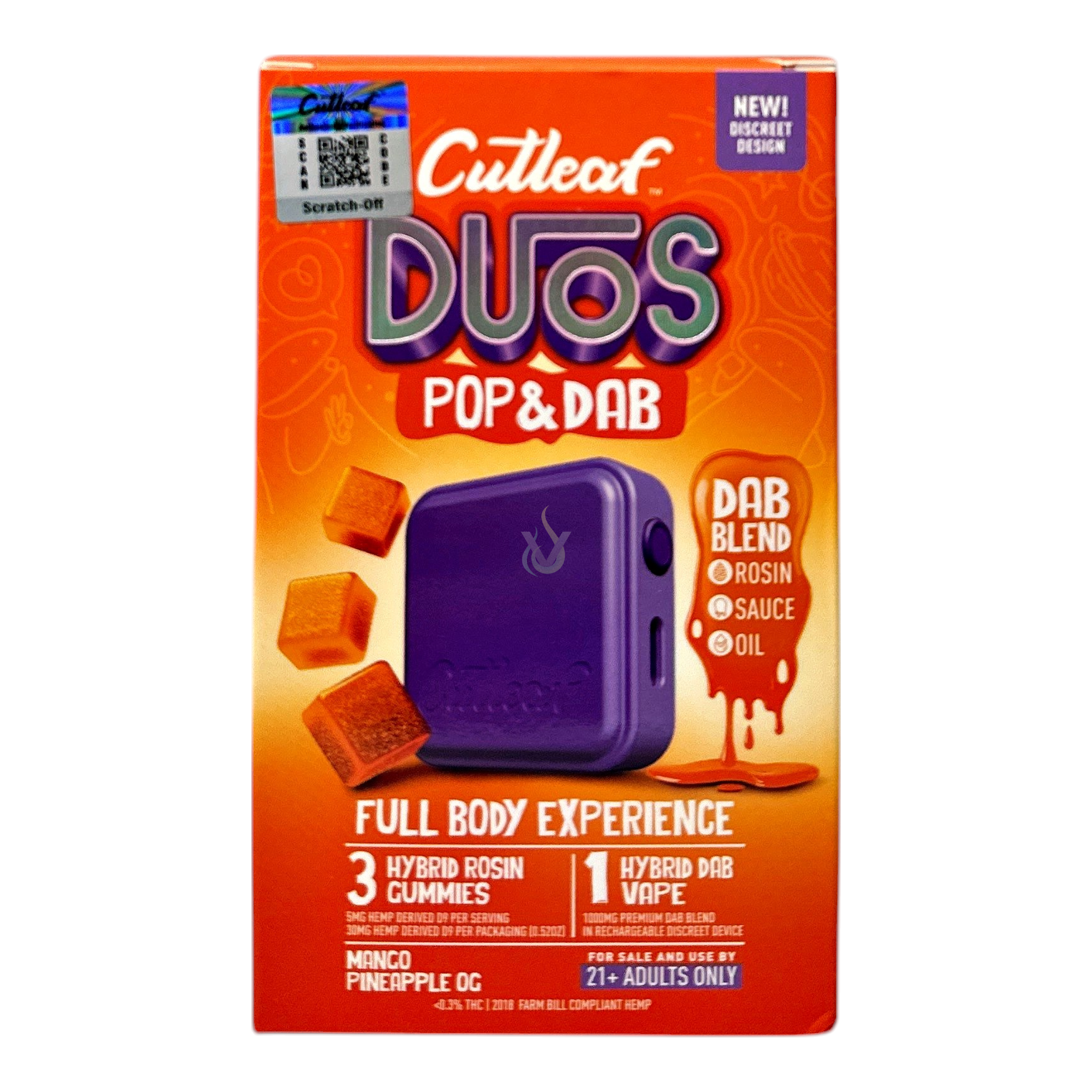 Cutleaf Duos Pop and Dab