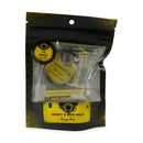 Honeybee Herb Black Line 90 Degree Banger
