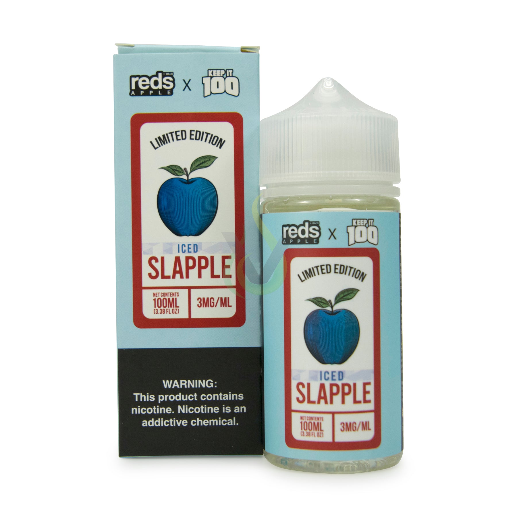 Reds Apple x Keep It 100 E-Liquid (100ml)