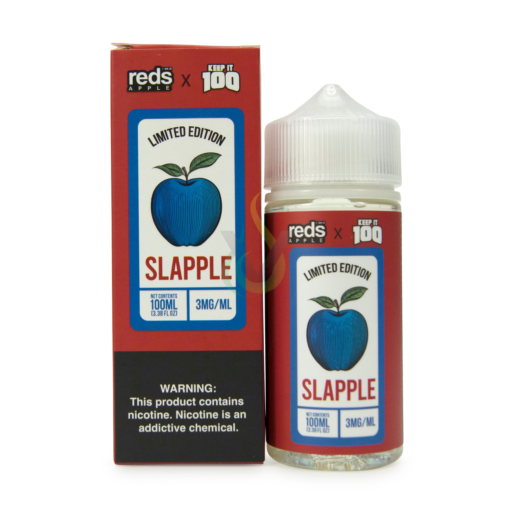 Reds Apple x Keep It 100 E-Liquid (100ml)