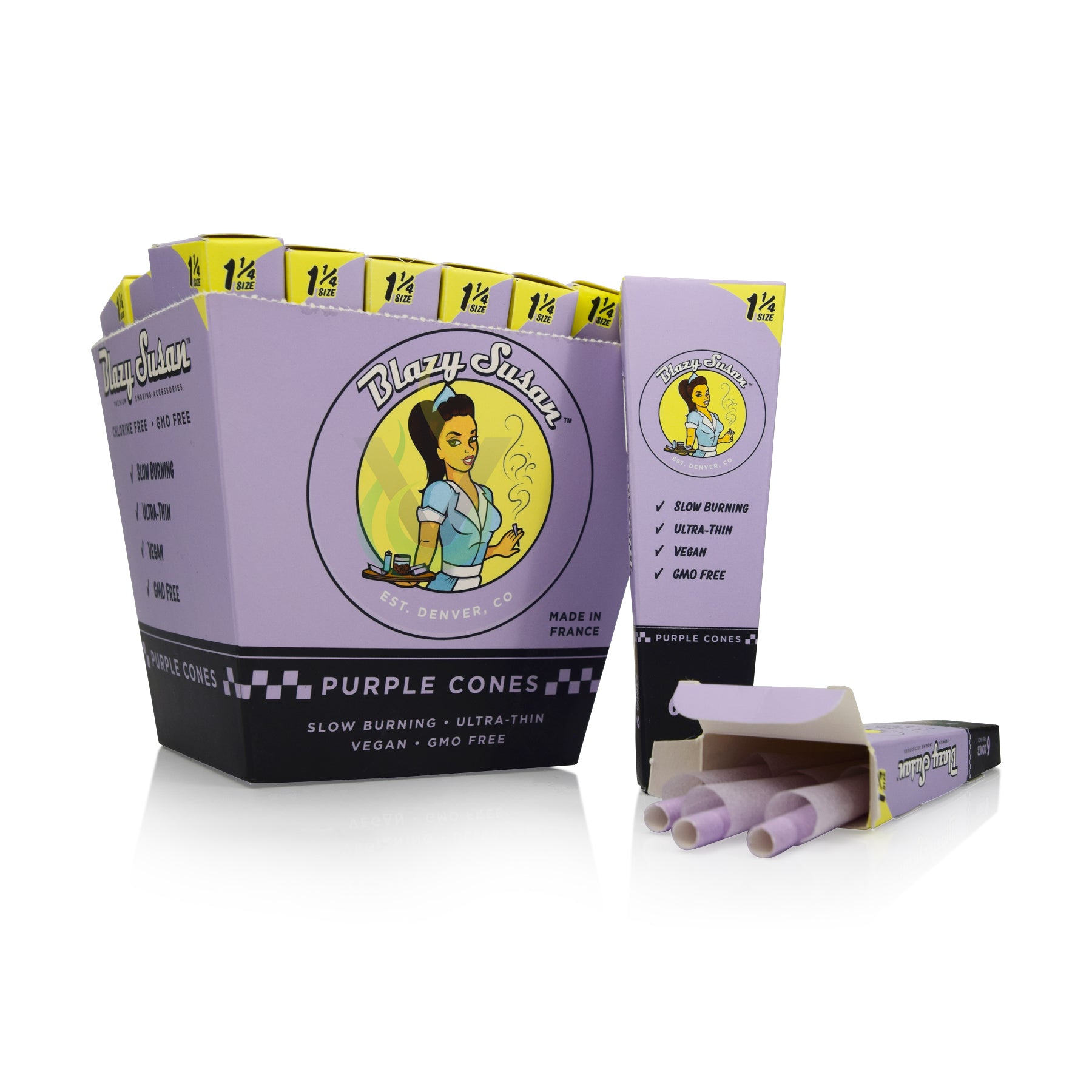 Blazy Susan Purple Cones