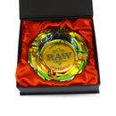 Raw Glass Ash Tray
