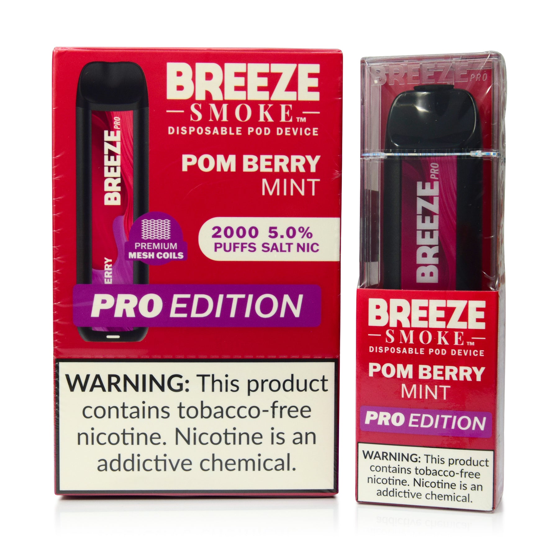 Breeze Pro Disposable Vape Case