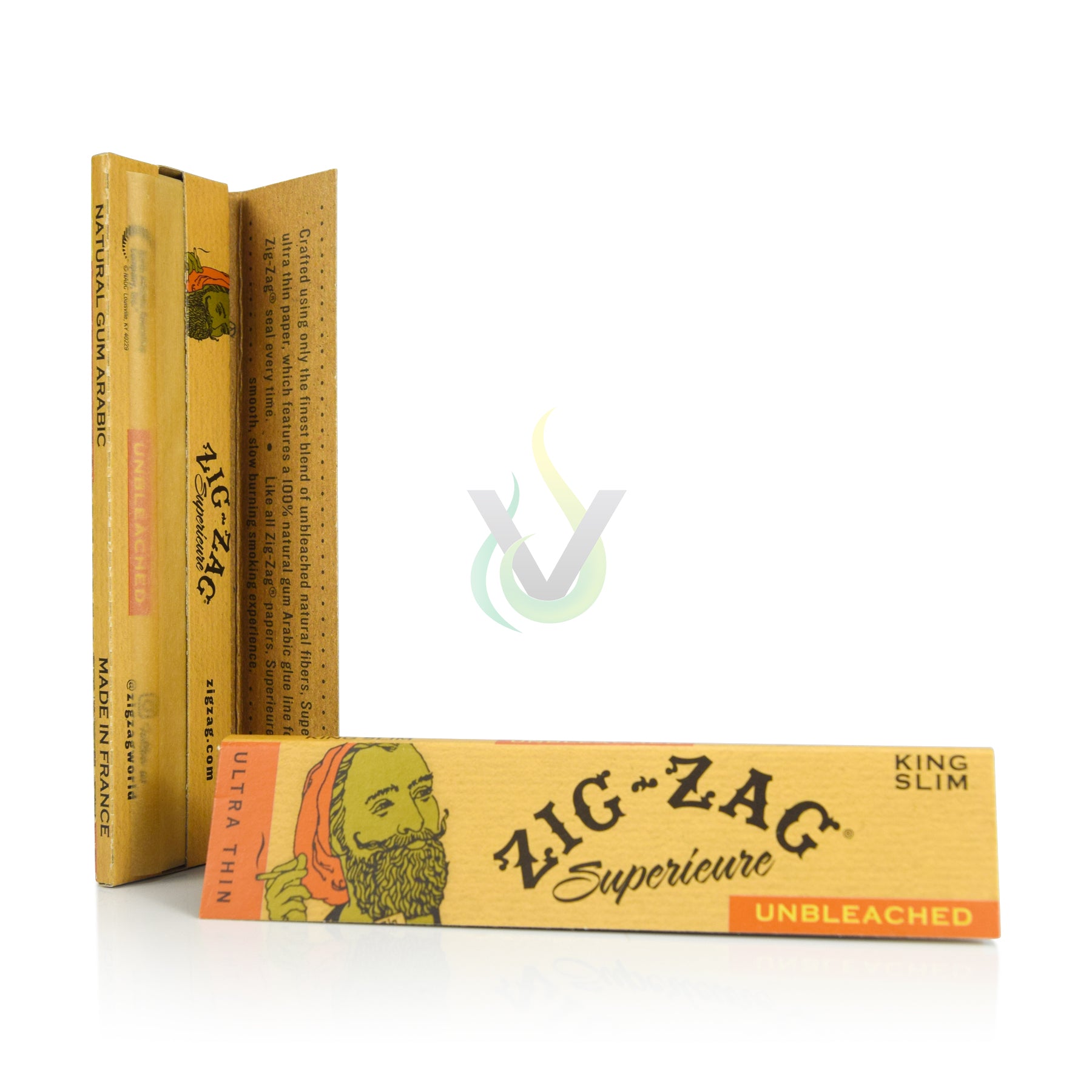 Zig Zag Unbleached King Size Papers Case
