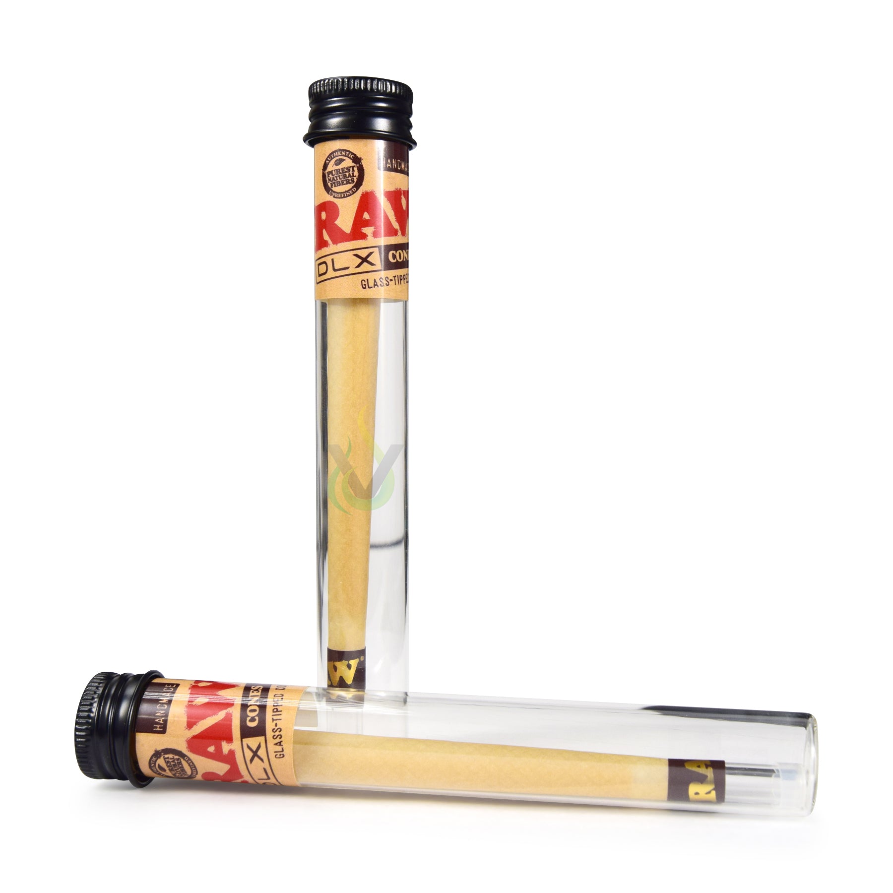 Raw DLX Handmade Glass Tipped Cones Case