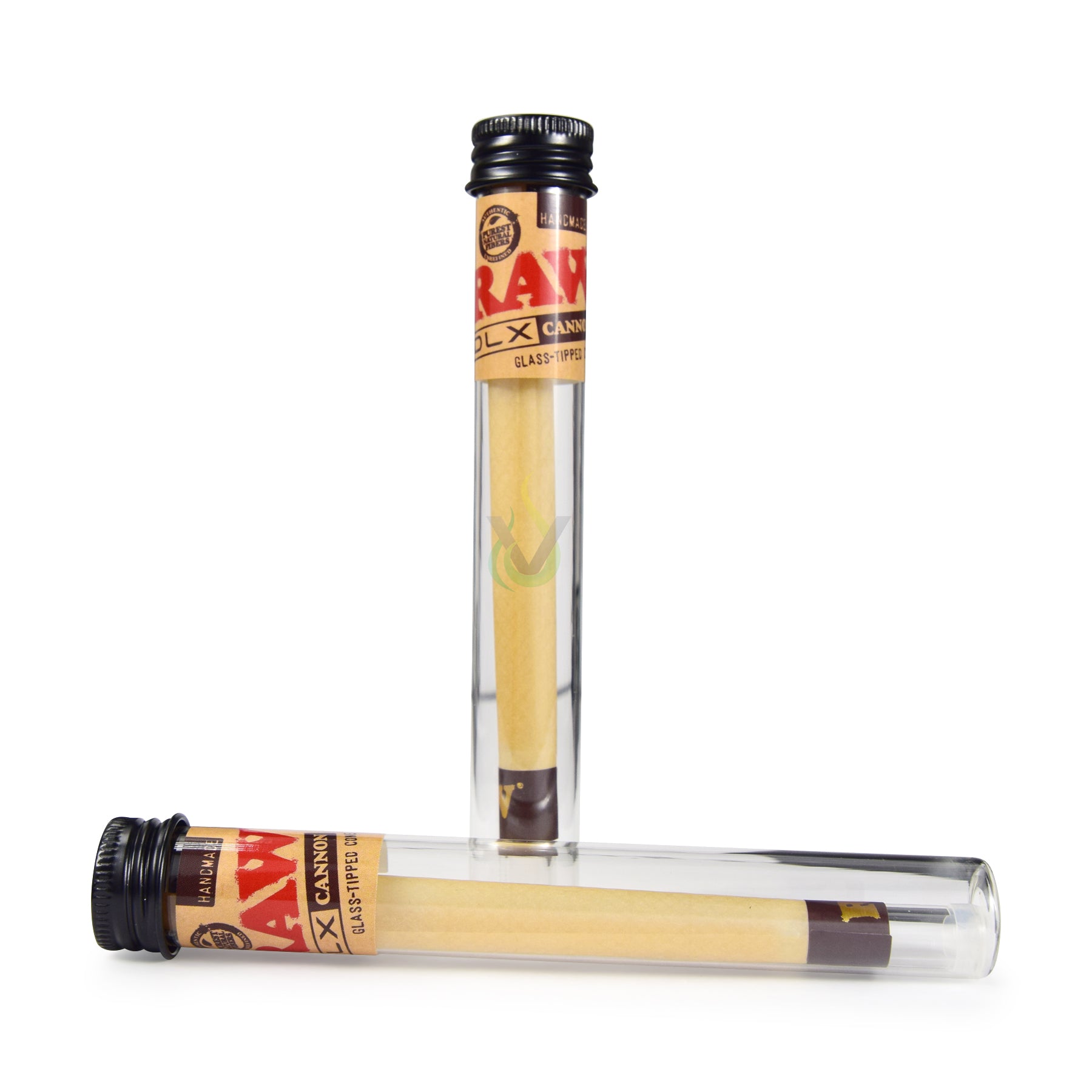 Raw DLX Handmade Glass Tipped Cones Case