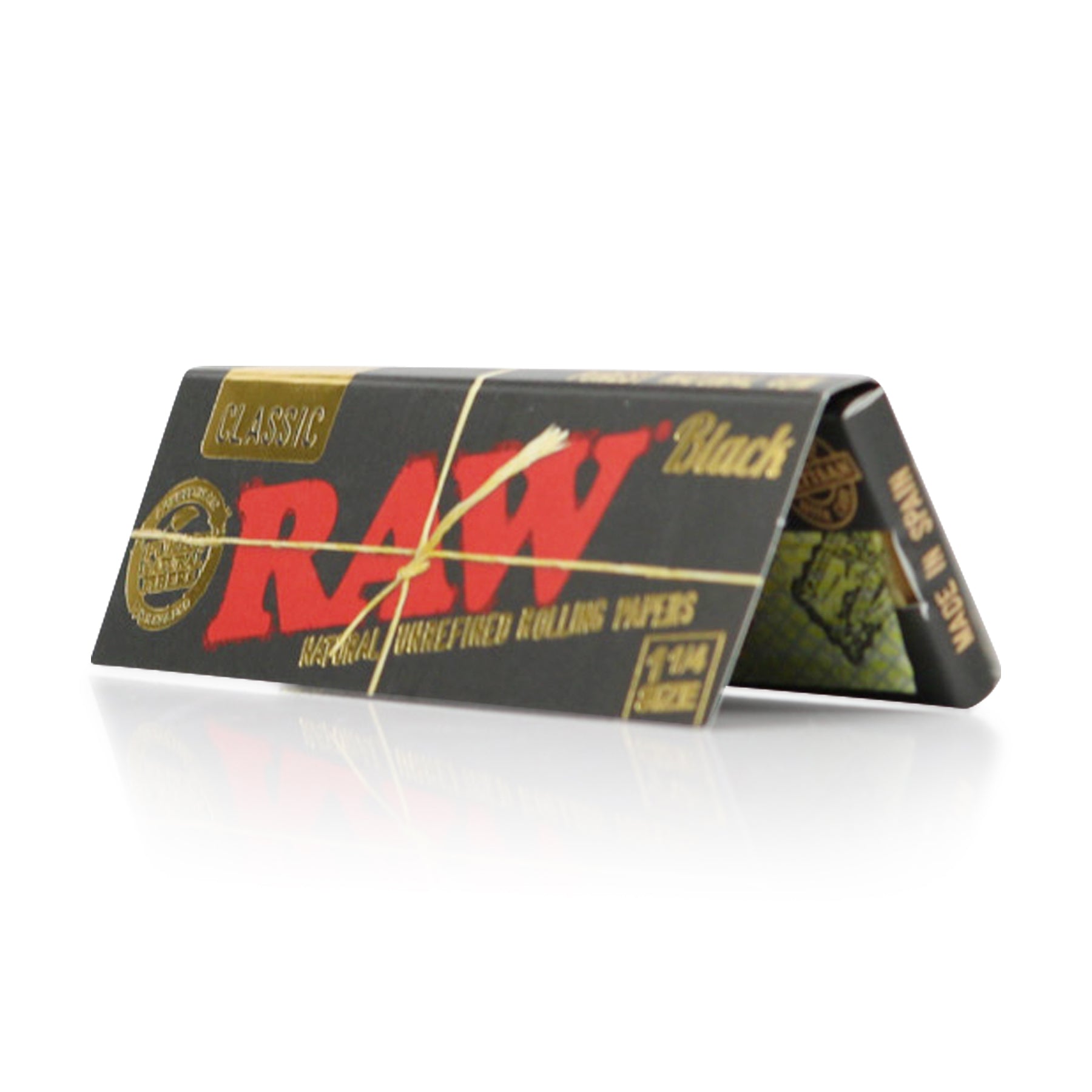 Raw 1 1/4 Black Papers Case