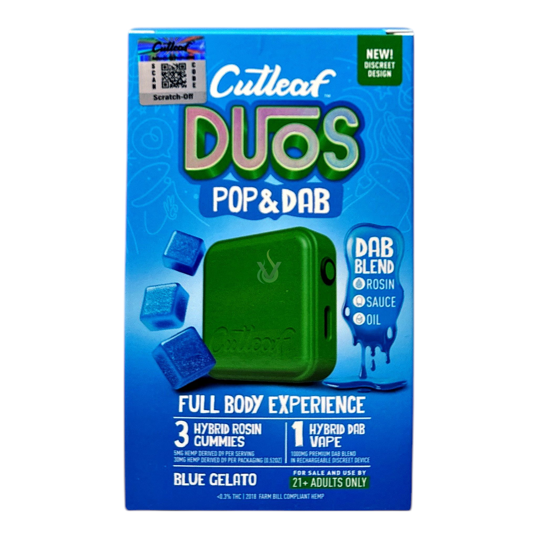 Cutleaf Duos Pop and Dab