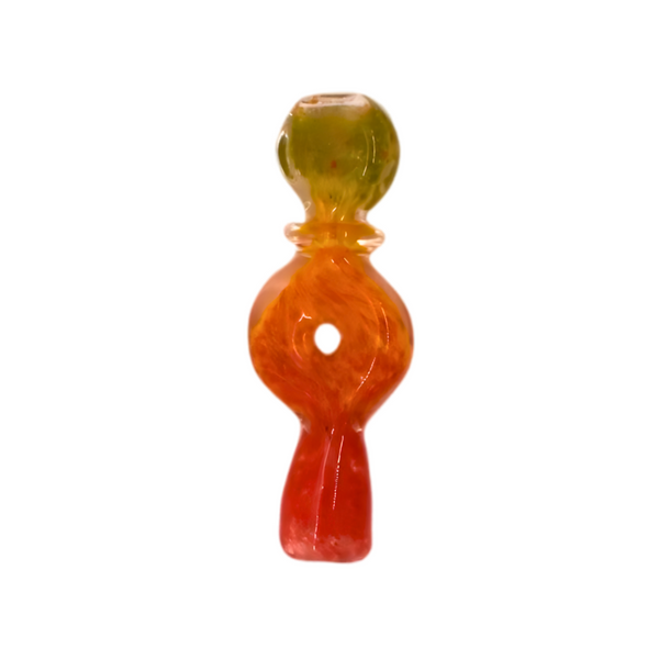 3.5" Rasta Frit Donut Chillum