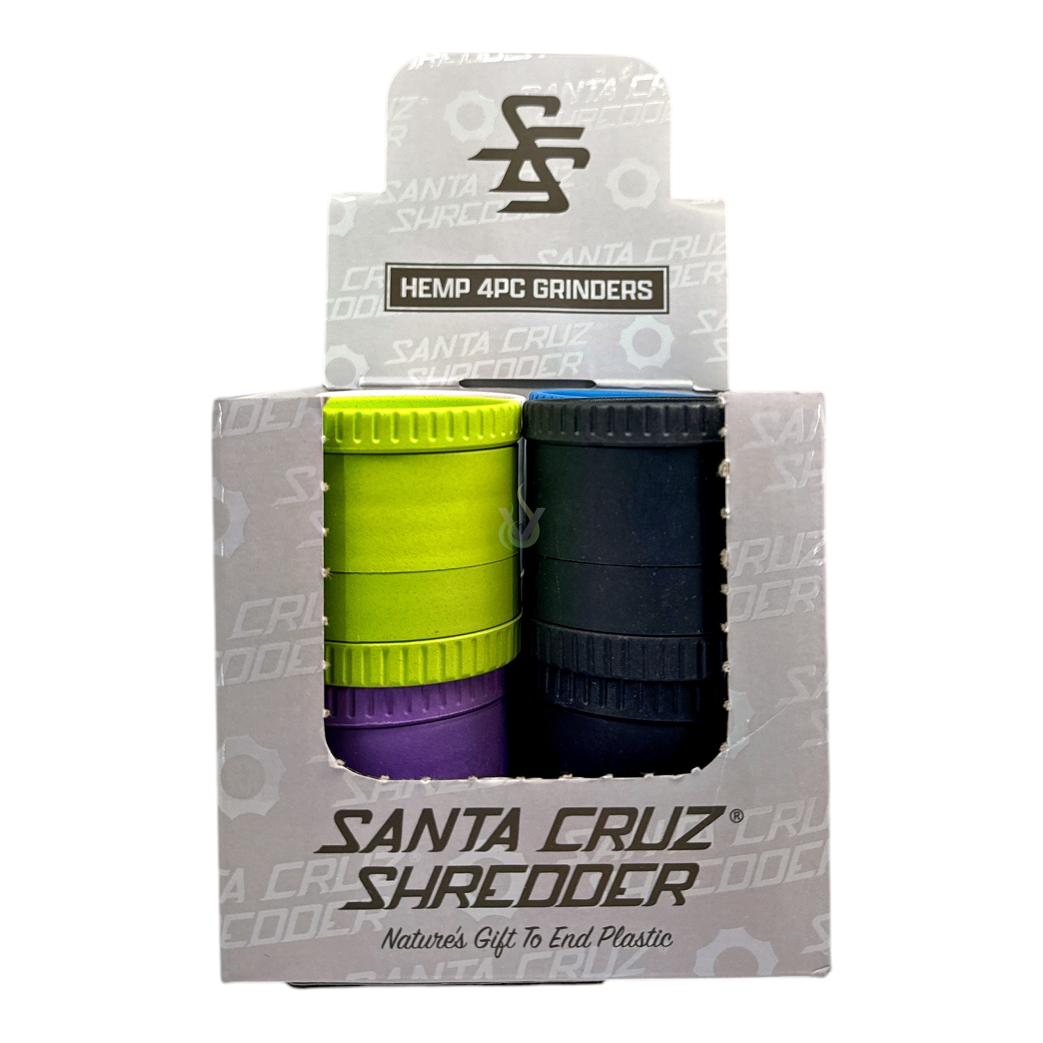 Santa Cruz Shredder Hemp 4 Piece Grinder