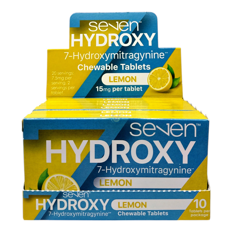 Se7en 7 Hydroxy 10ct Tablets Case