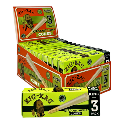 Zig Zag Organic Hemp Cones