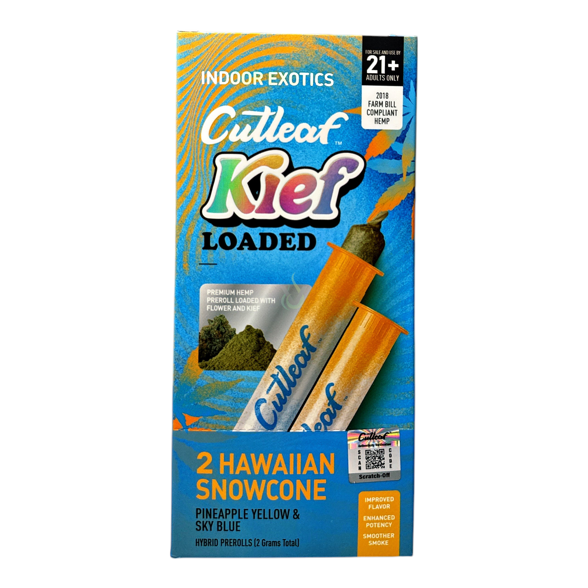 Cutleaf Kief Loaded Pre Rolls
