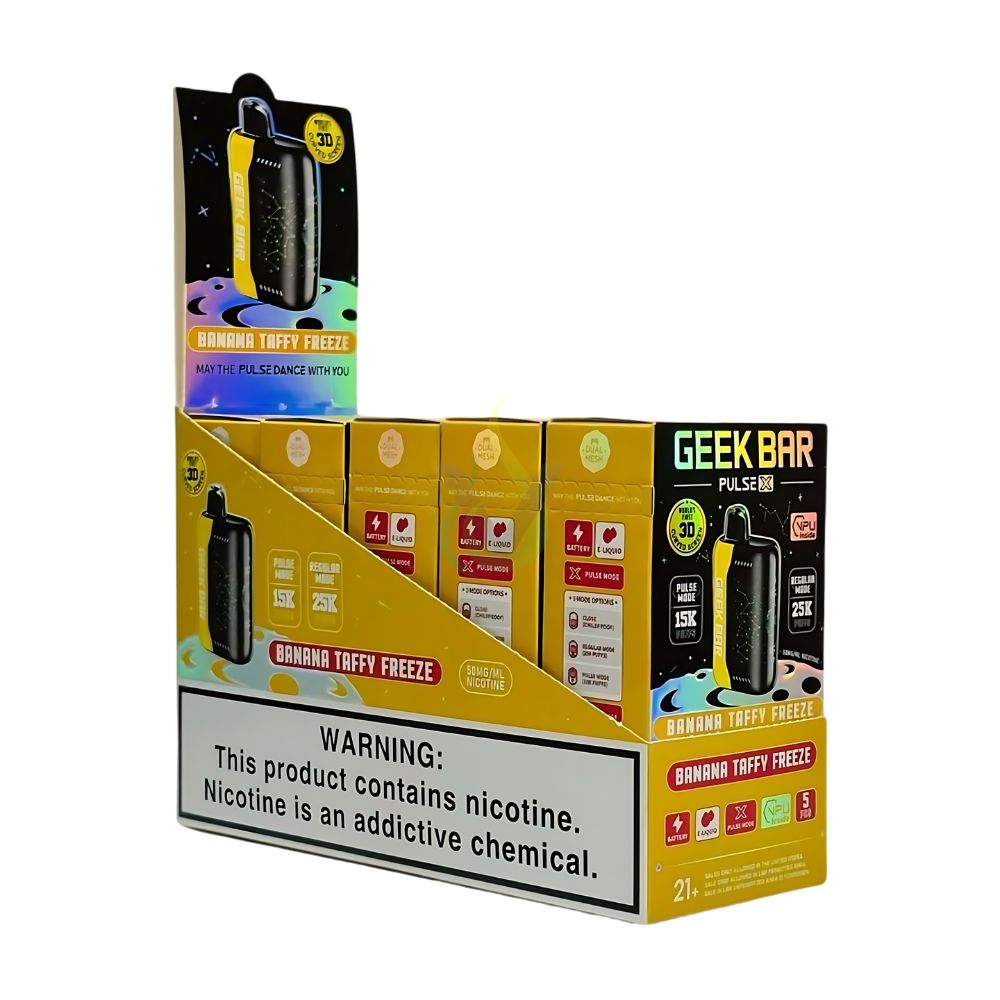 Geek Bar Pulse X Wholesale - The Vapor Supplier Geek Bar Pulse X Wholesale - The Vapor Supplier