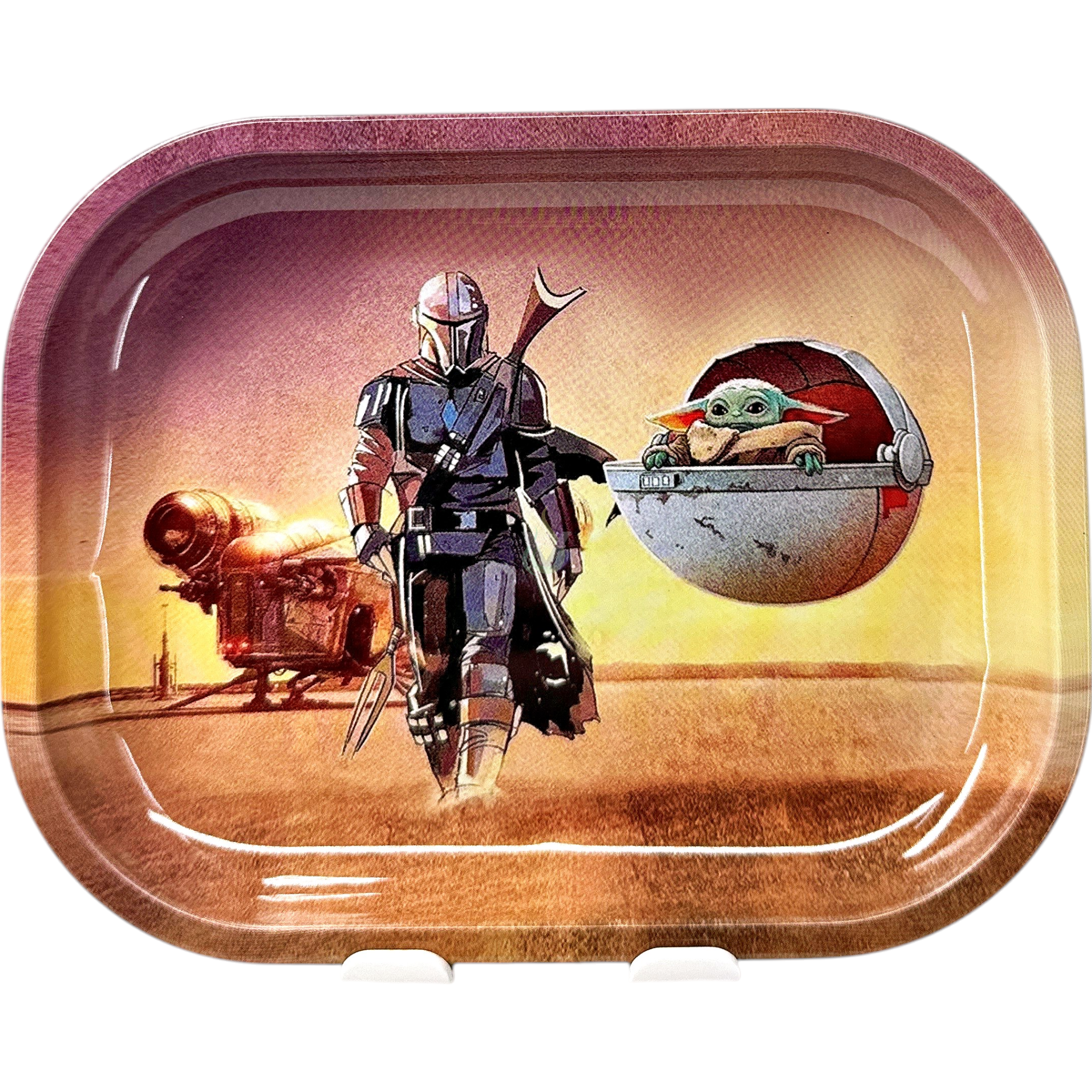 Character Metal Small Rolling Tray