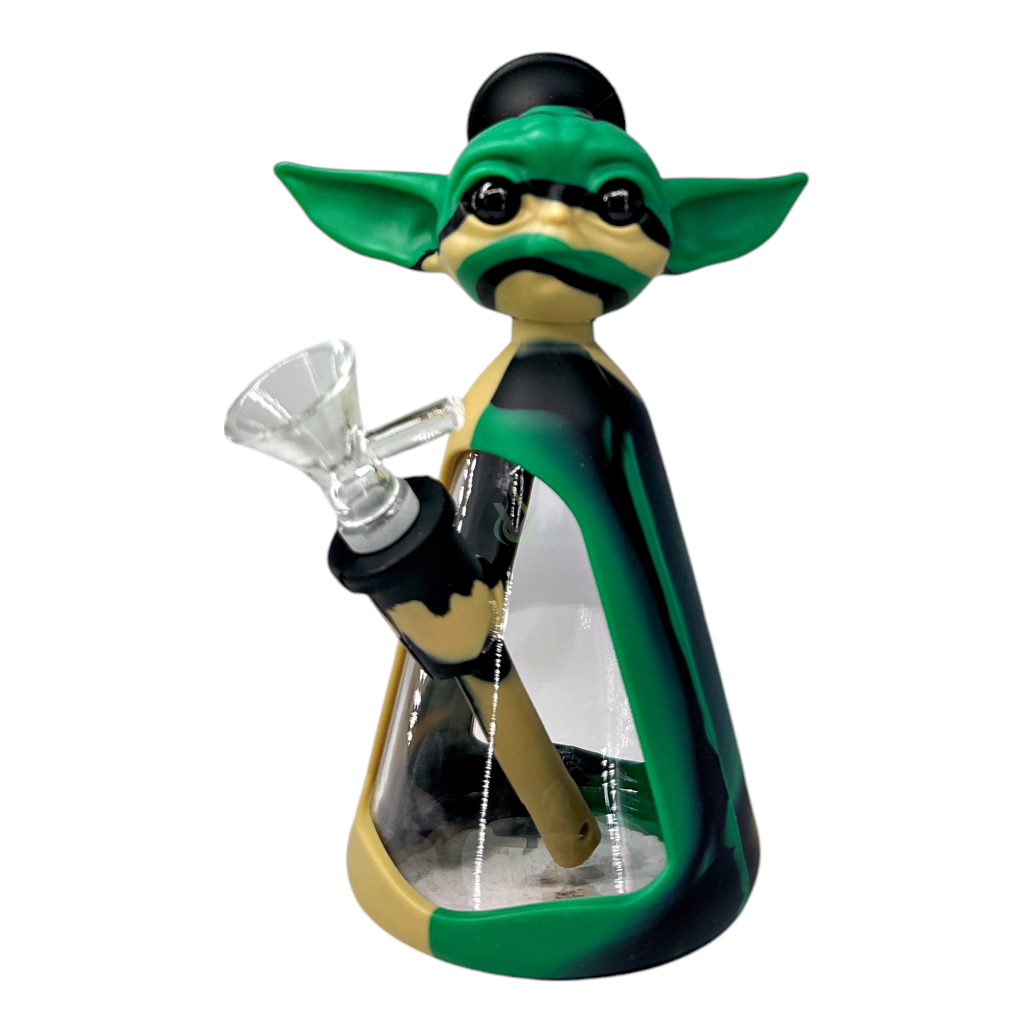 Alien Silicone Glass 7.1 Inch Water Pipe