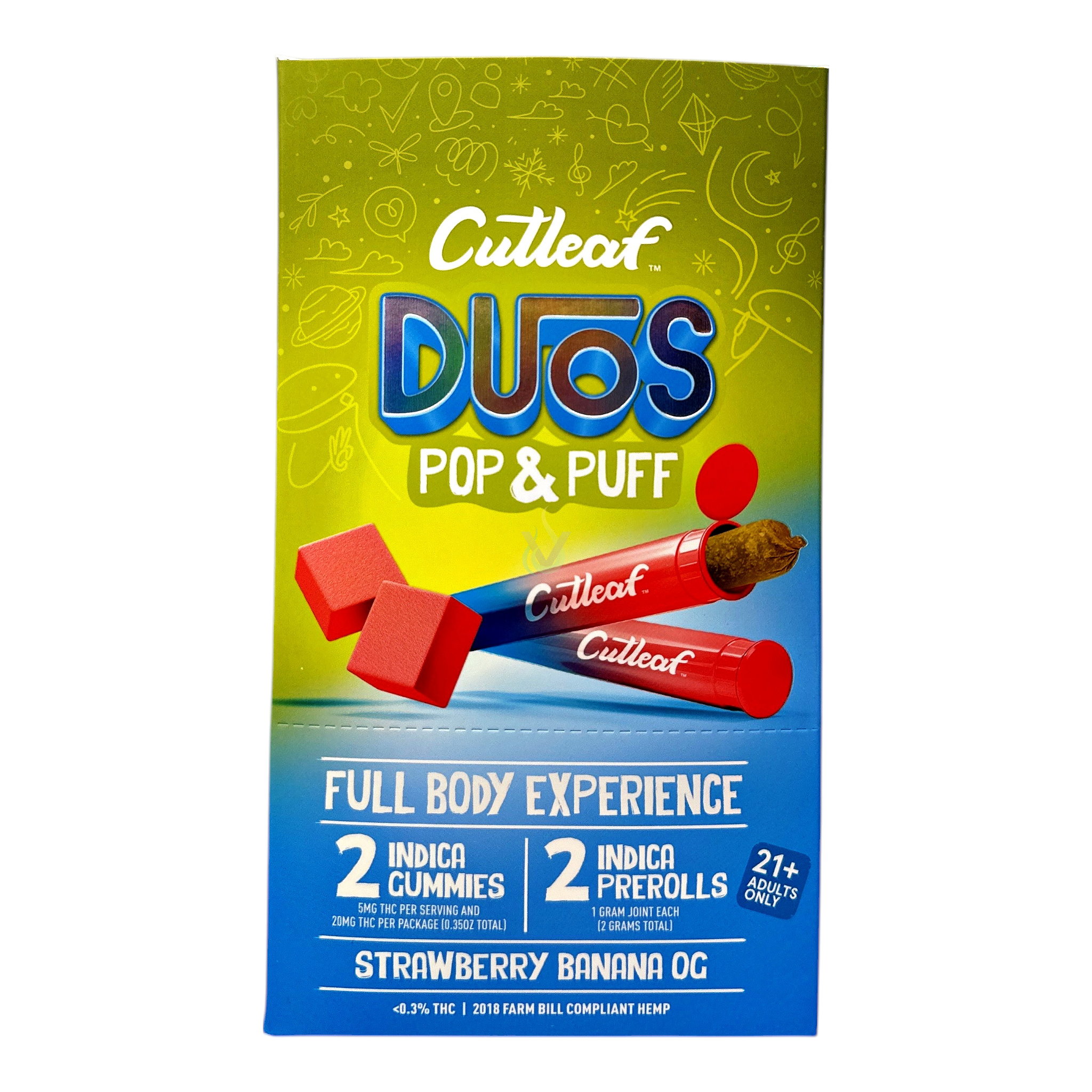Cutleaf Duos Pop and Puff