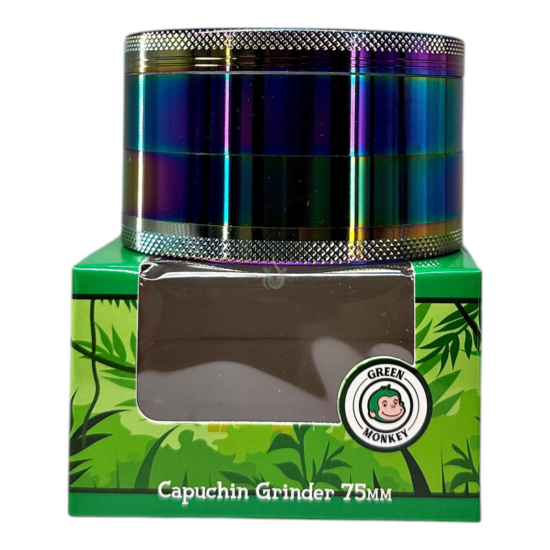 Green Monkey 4 Piece Capuchin 75mm Grinder