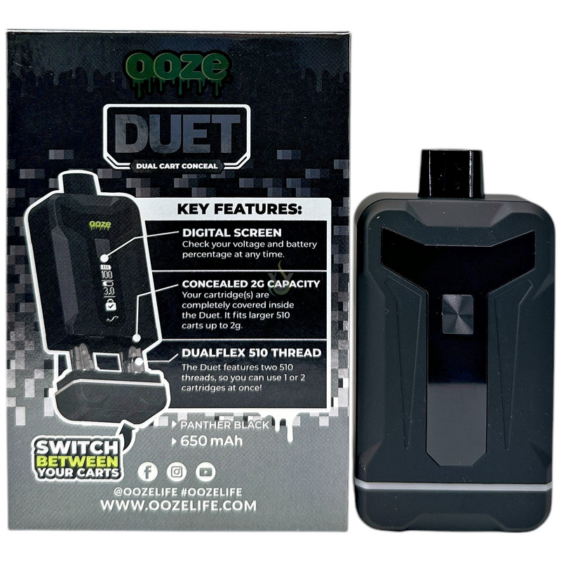 Ooze Duet Dual 510 Cart Battery