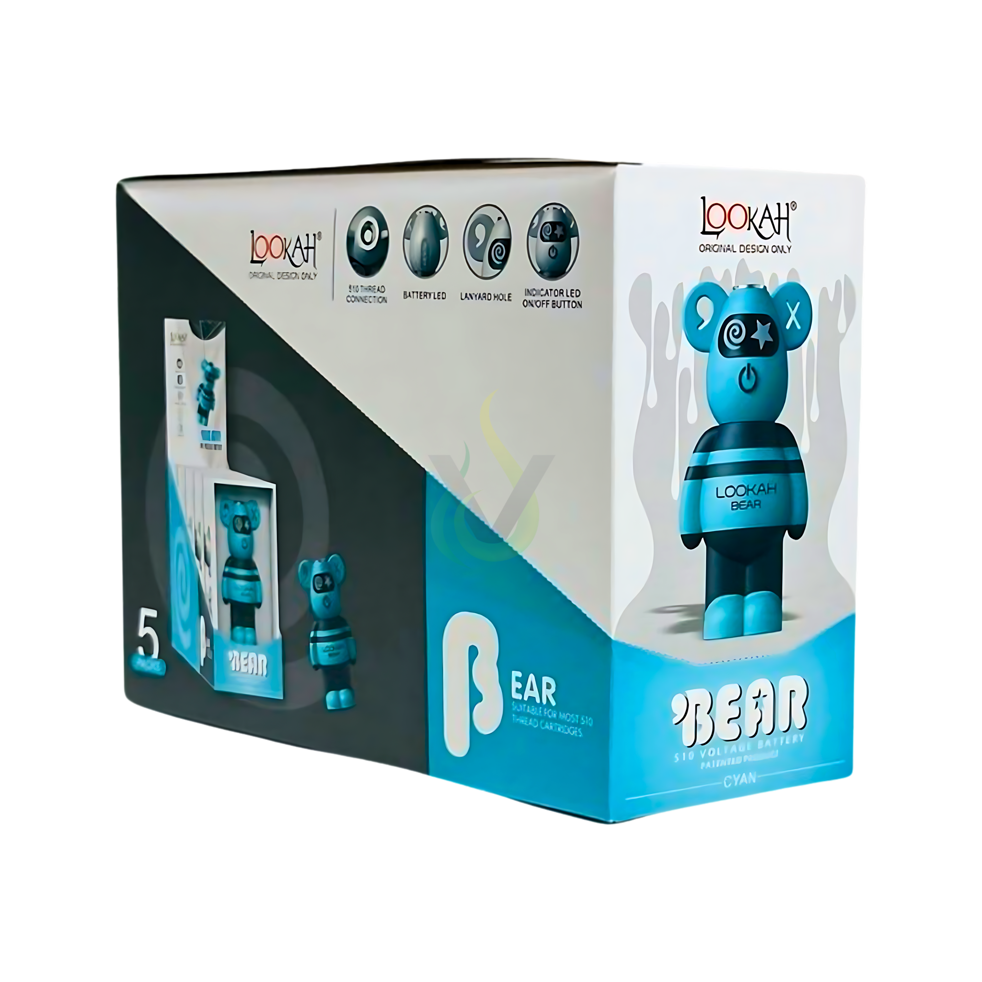 Lookah Bear 510 Vaporizer Battery